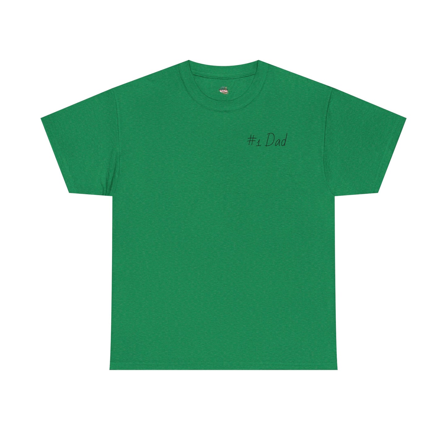 #1 Dad Unisex Heavy Cotton Tee - Best Dad Ever Shirt