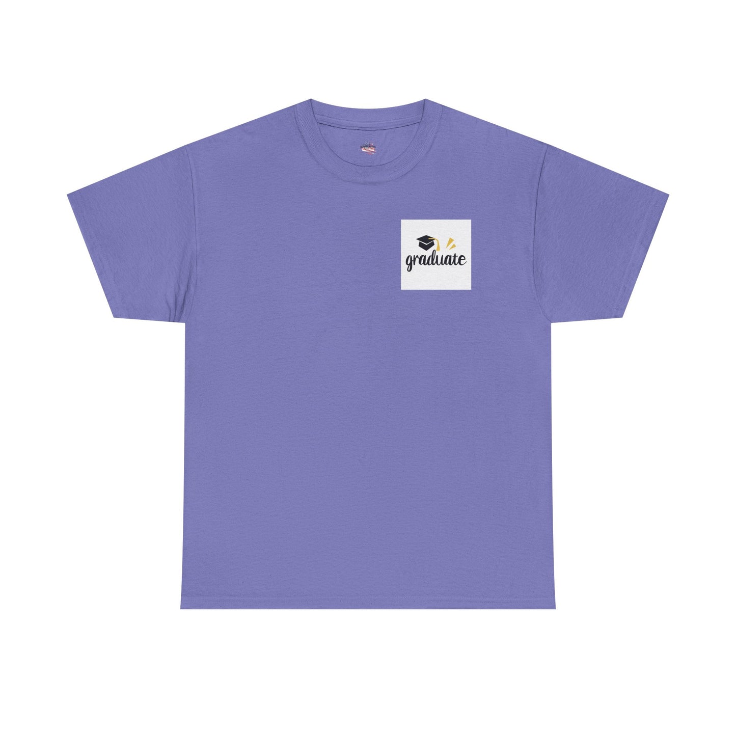 2025 Graduate Heavy Cotton Tee - Happy Graduation Design