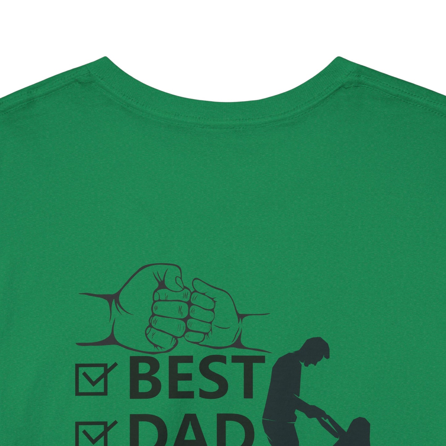 #1 Dad Unisex Heavy Cotton Tee - Best Dad Ever Shirt