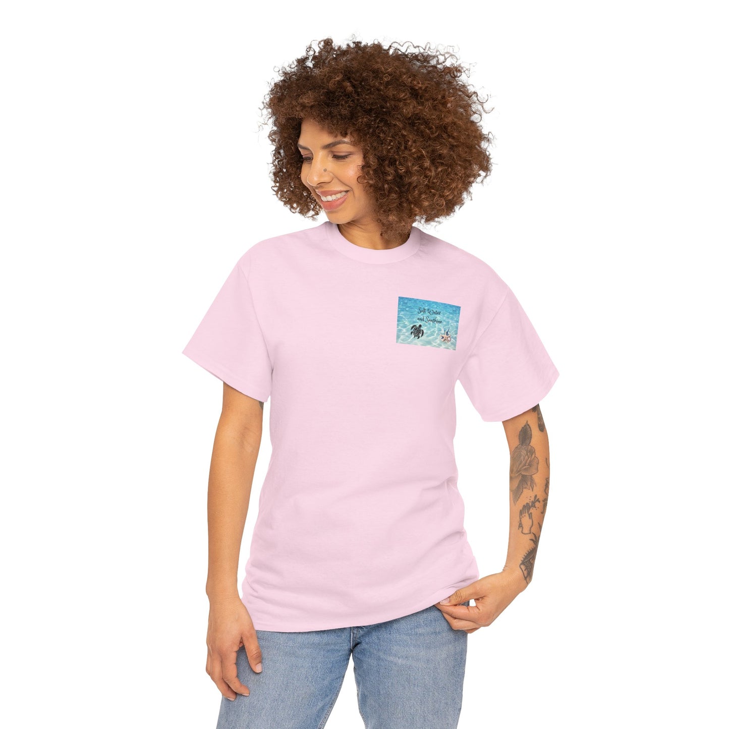 T-Shirt with Tropical Vibes, Perfect for Beach Lovers, Summer Outings, Vacation Wear, Unisex Casual Tee, Gift for Nature Enthusiasts