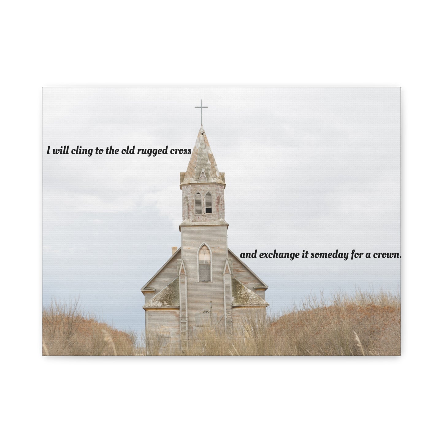 Inspirational Canvas Wall Art with Uplifting Quote
