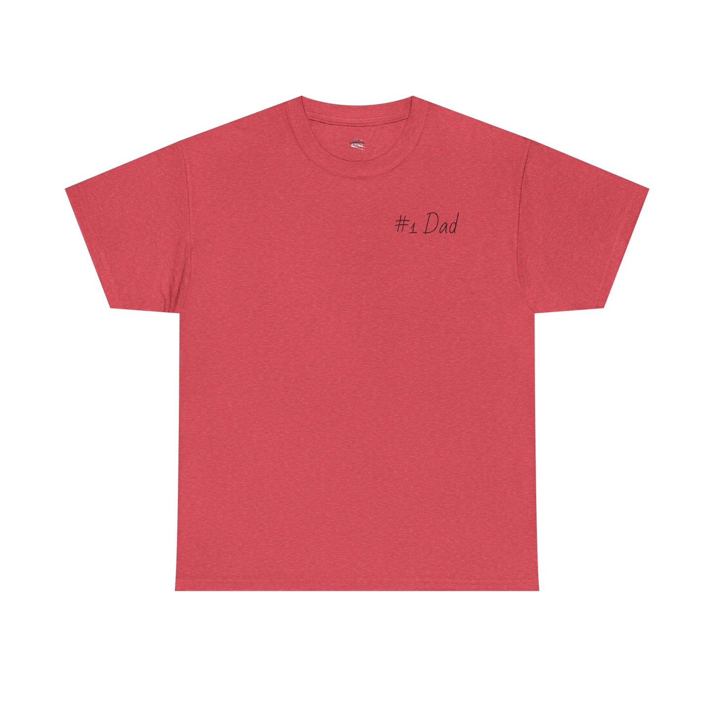 #1 Dad Unisex Heavy Cotton Tee - Best Dad Ever Shirt