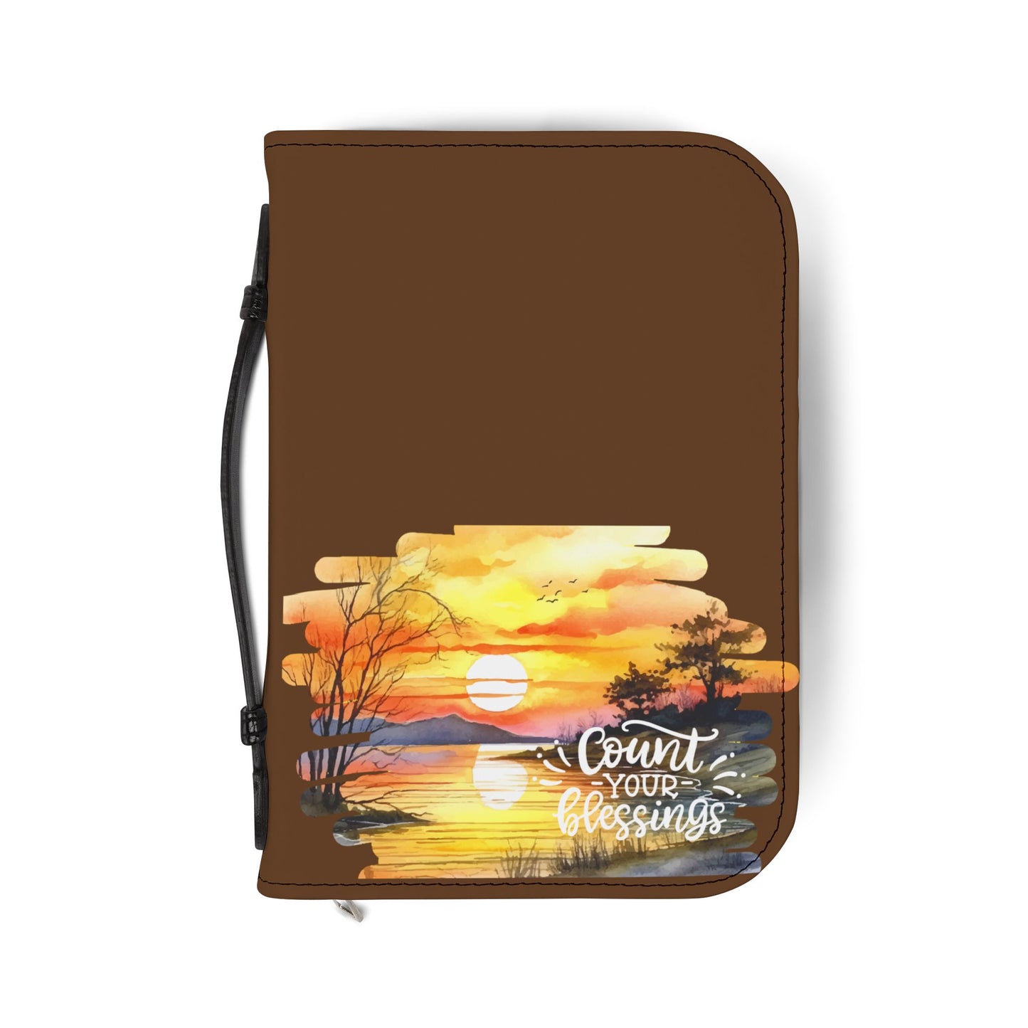 Inspirational Bible Cover, Faith Journal Case, Christian Organizer, Scripture Holder, Gift for Prayer and Devotion