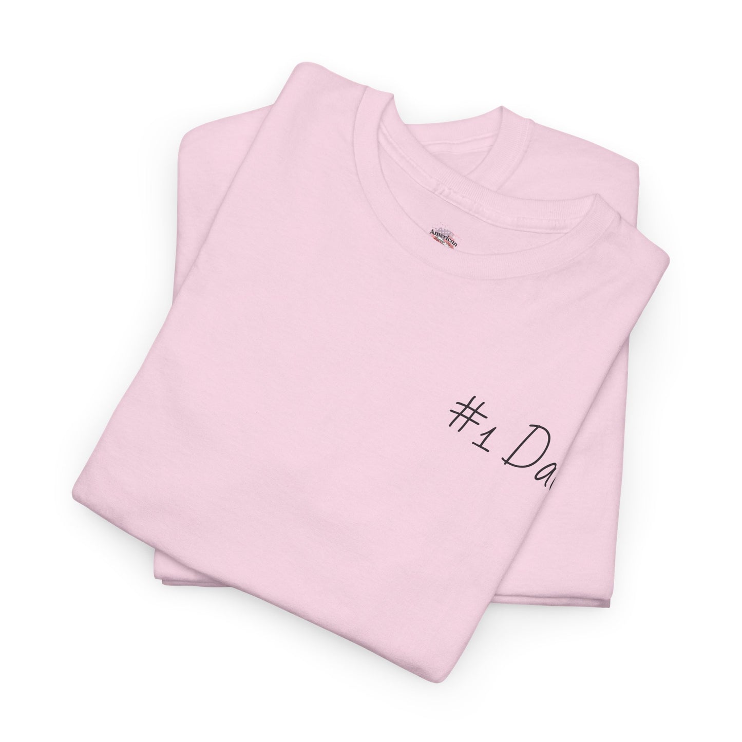 #1 Dad Unisex Heavy Cotton Tee - Best Dad Ever Shirt