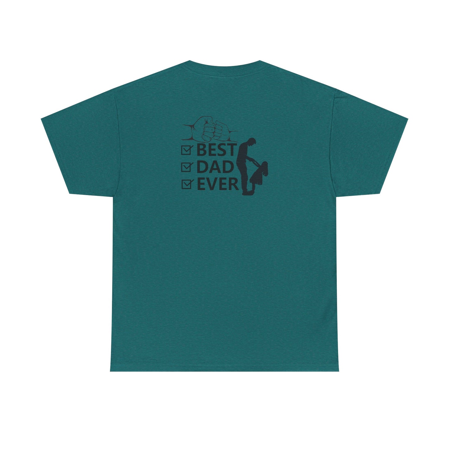 #1 Dad Unisex Heavy Cotton Tee - Best Dad Ever Shirt