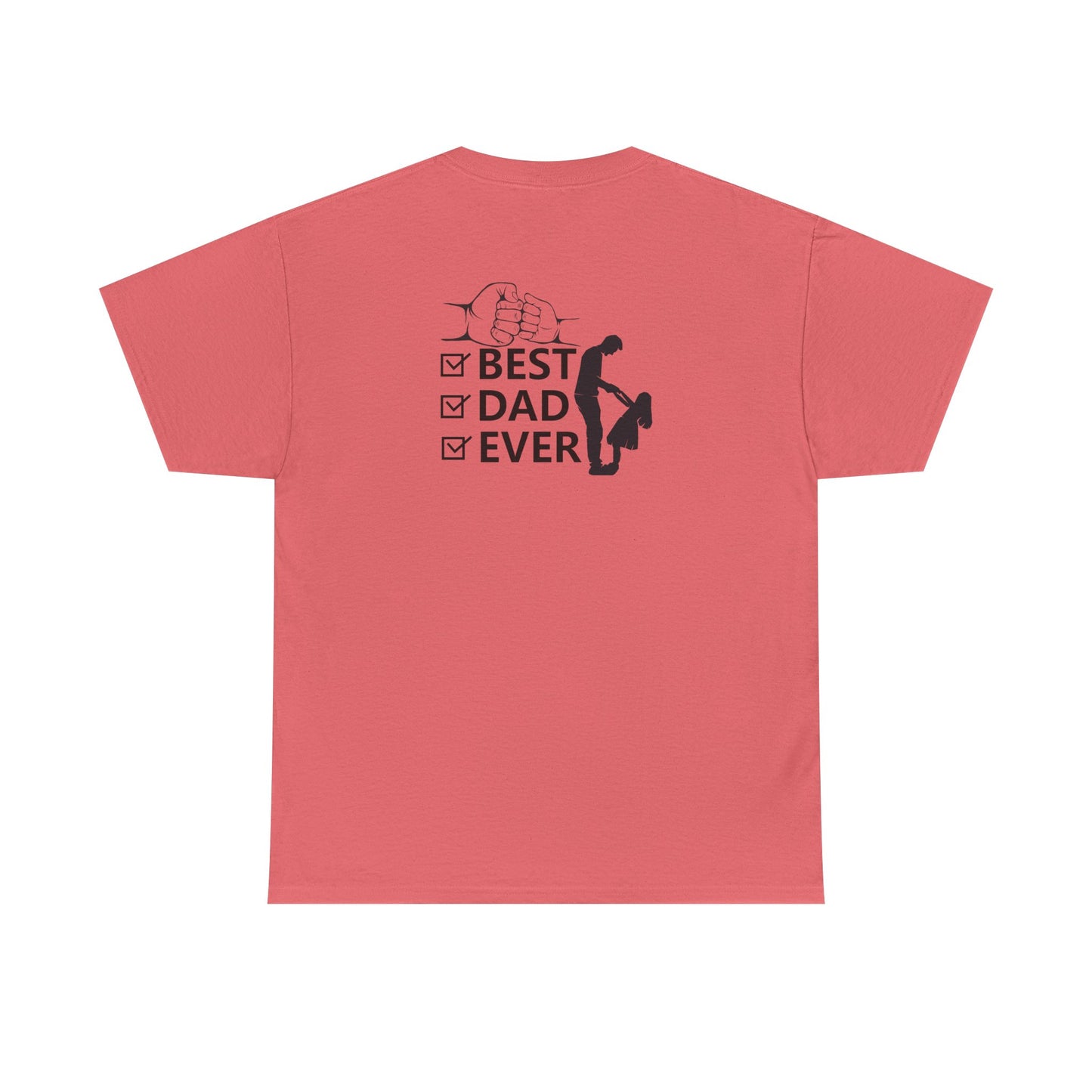 #1 Dad Unisex Heavy Cotton Tee - Best Dad Ever Shirt