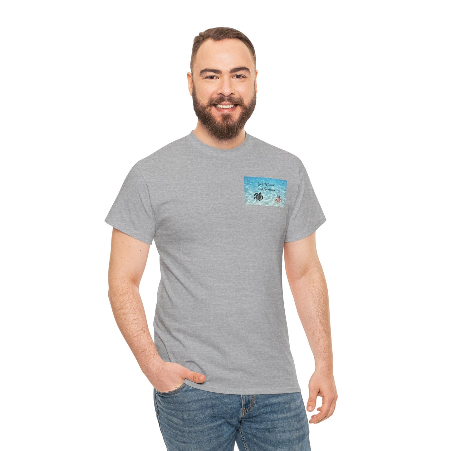 T-Shirt with Tropical Vibes, Perfect for Beach Lovers, Summer Outings, Vacation Wear, Unisex Casual Tee, Gift for Nature Enthusiasts