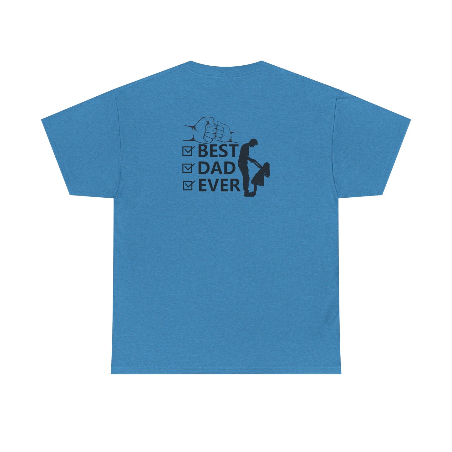 #1 Dad Unisex Heavy Cotton Tee - Best Dad Ever Shirt