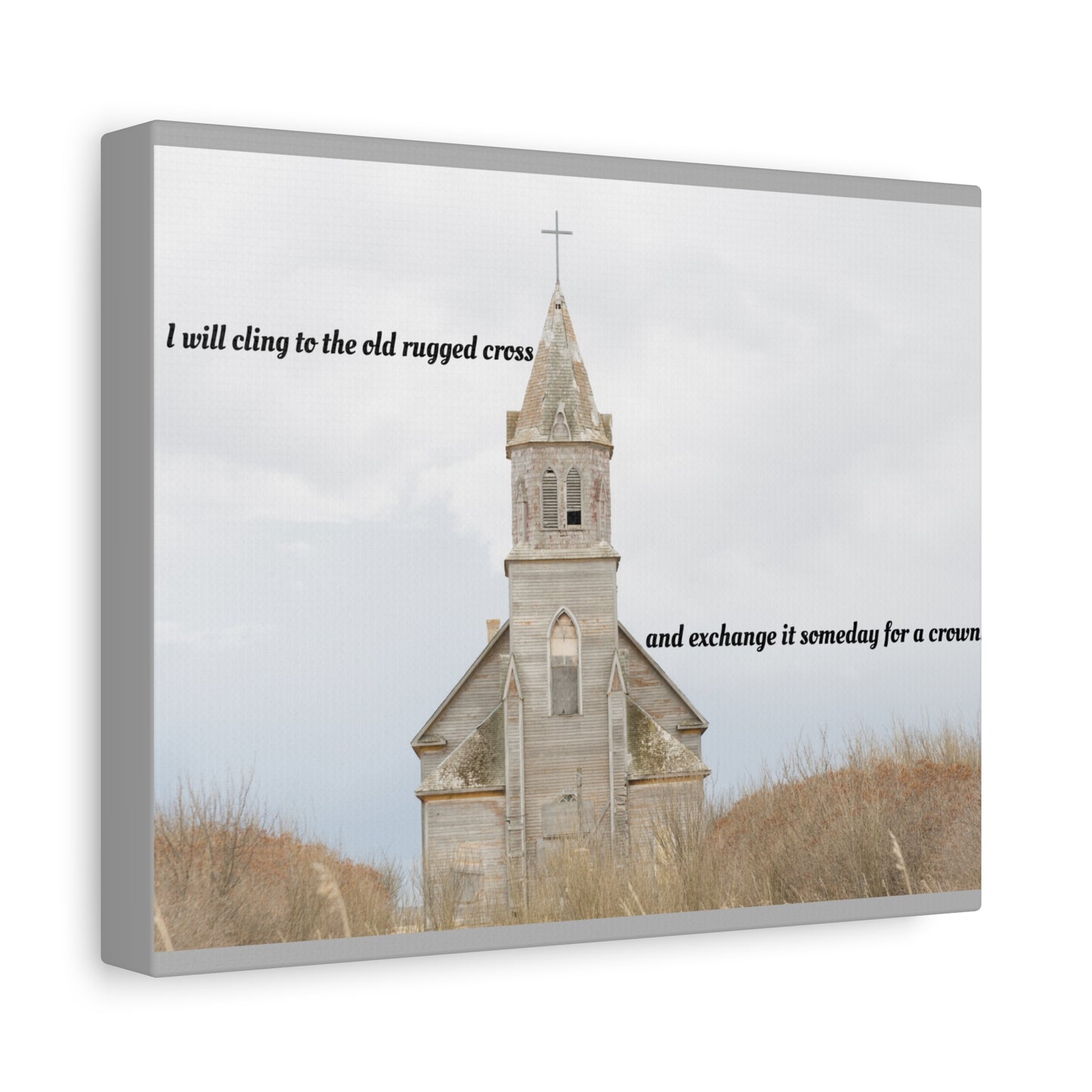 Inspirational Canvas Wall Art with Uplifting Quote