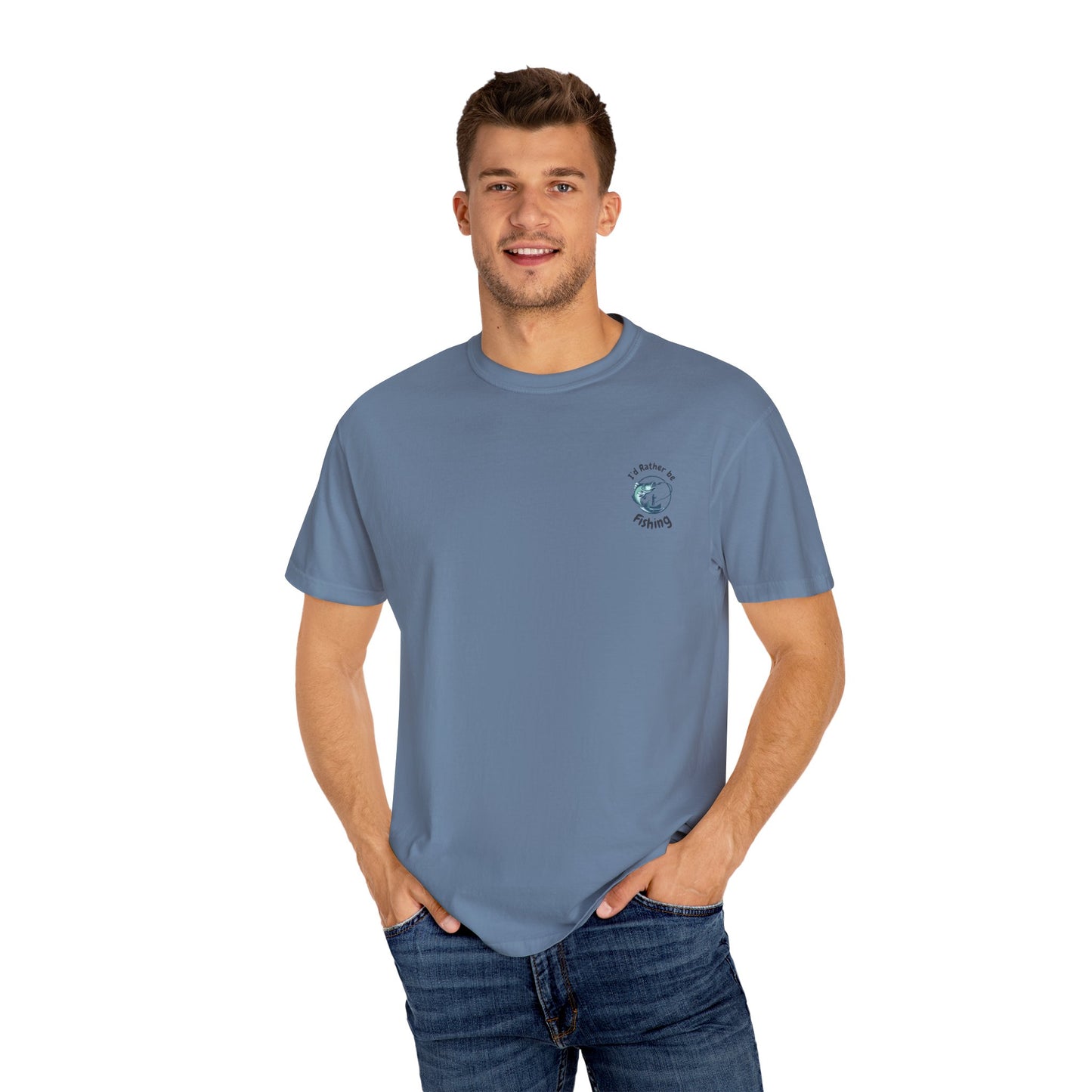 Casual Sunset Boat Tee - Garment-Dyed Unisex T-shirt for Dreamers and Adventurers