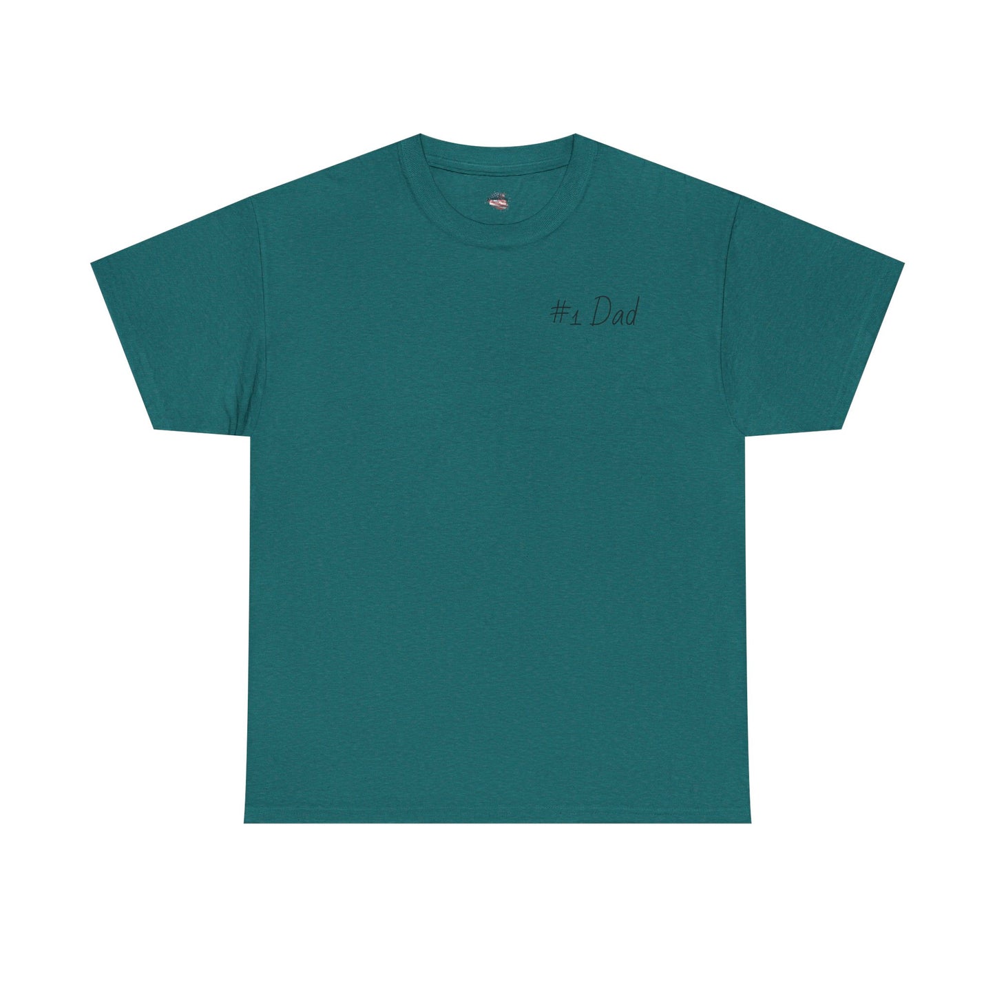 #1 Dad Unisex Heavy Cotton Tee - Best Dad Ever Shirt