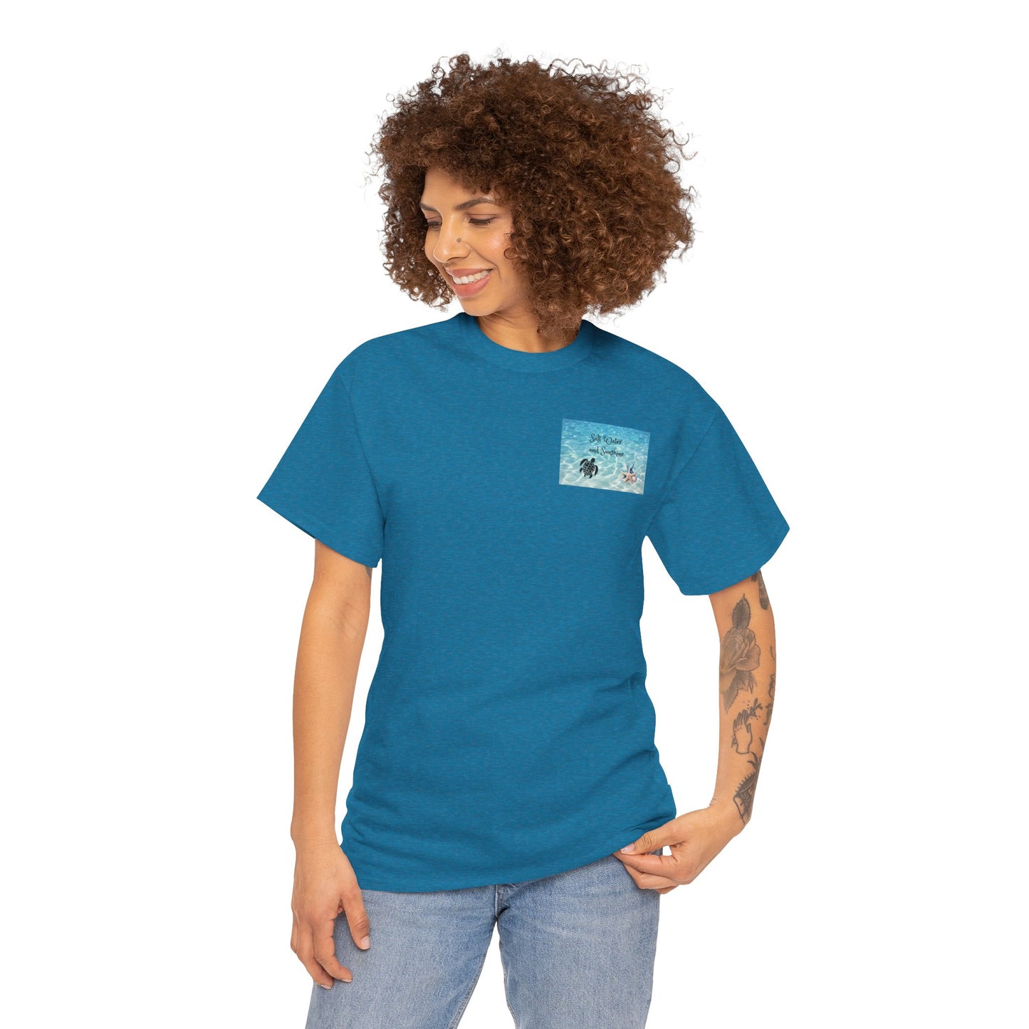 T-Shirt with Tropical Vibes, Perfect for Beach Lovers, Summer Outings, Vacation Wear, Unisex Casual Tee, Gift for Nature Enthusiasts