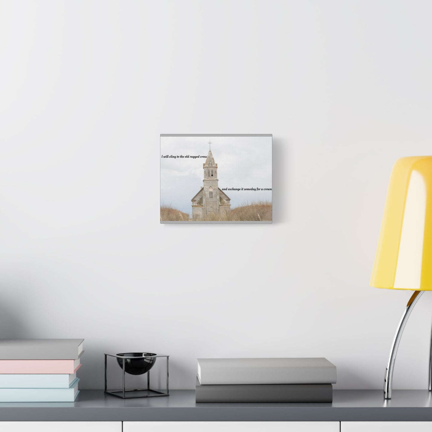 Inspirational Canvas Wall Art with Uplifting Quote