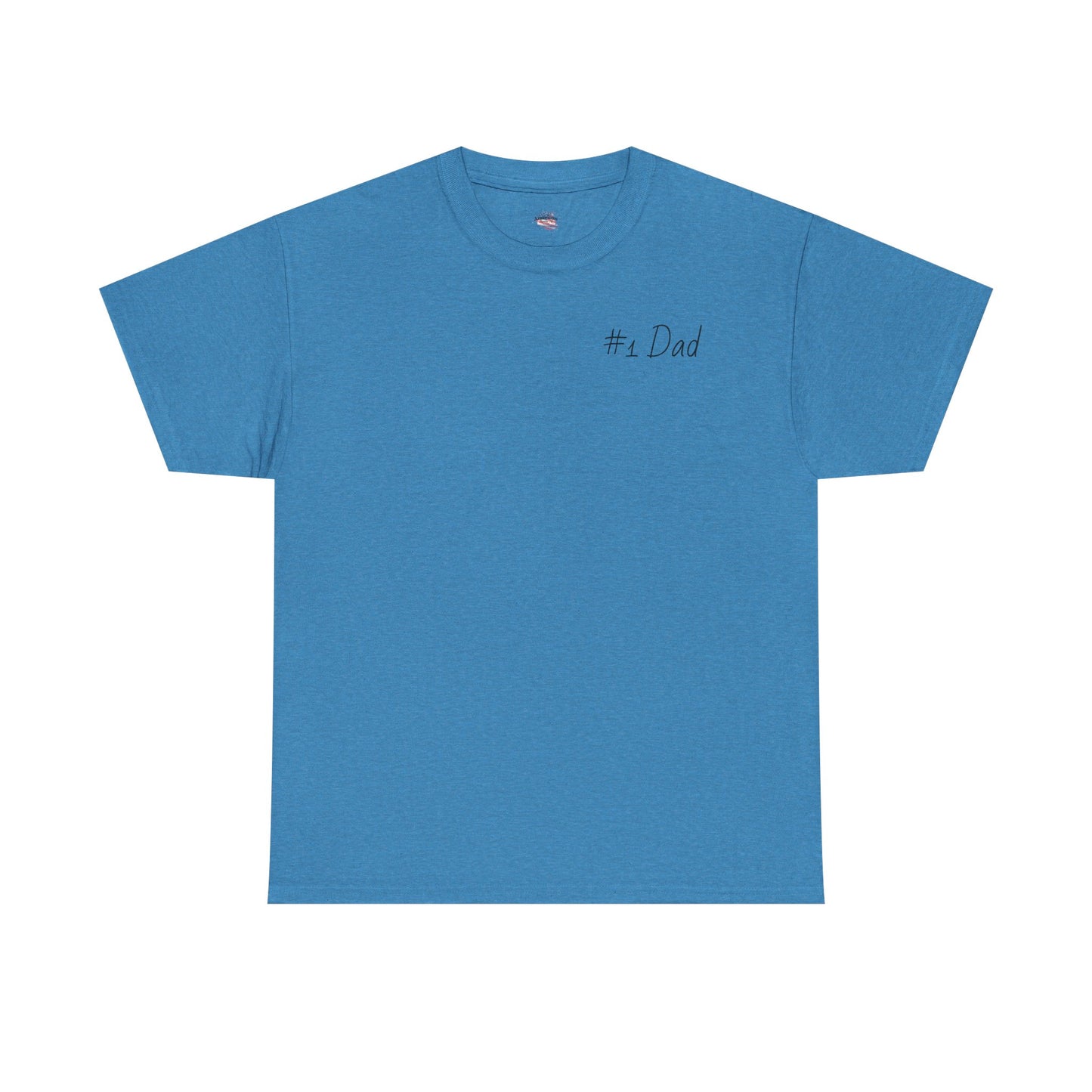 #1 Dad Unisex Heavy Cotton Tee - Best Dad Ever Shirt