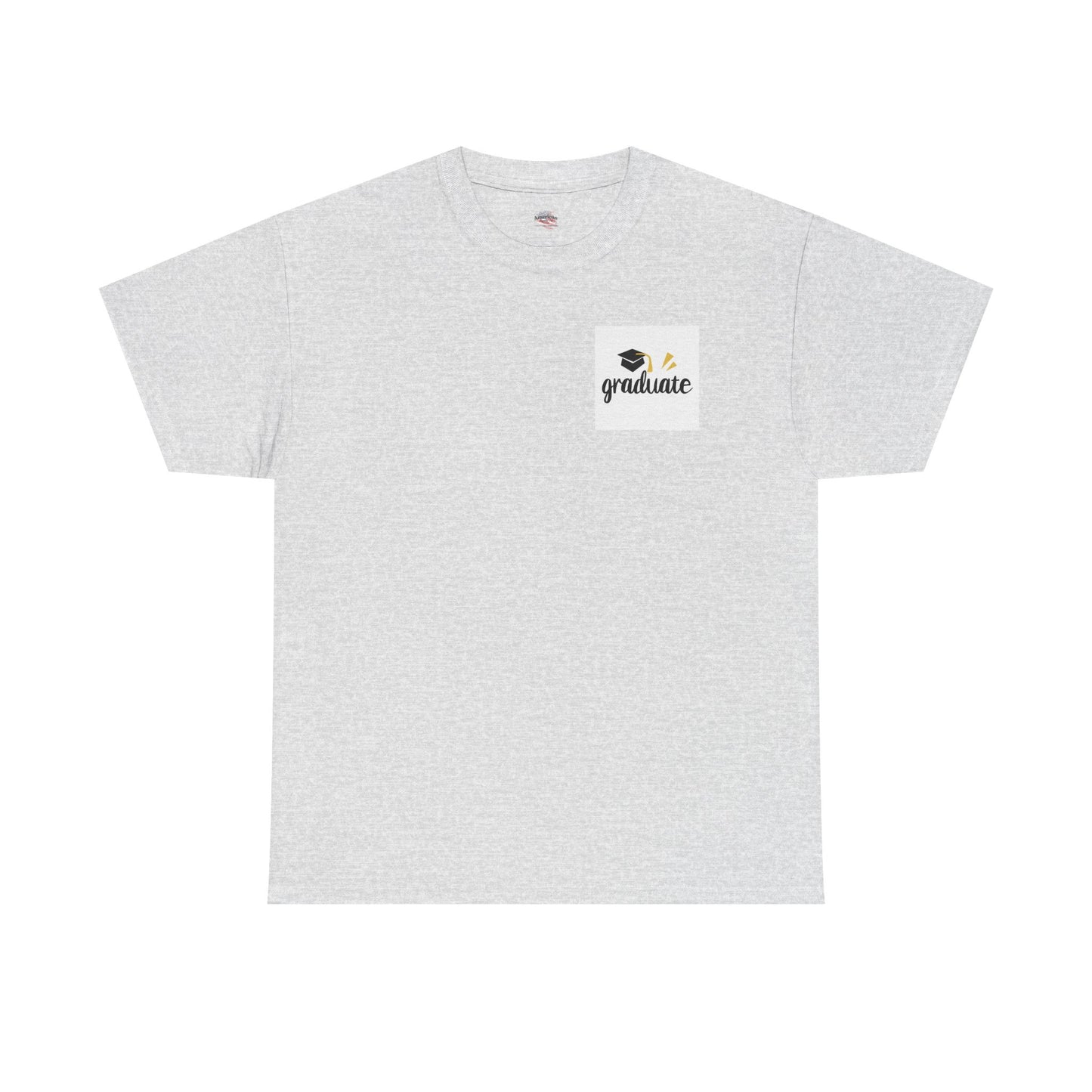 2025 Graduate Heavy Cotton Tee - Happy Graduation Design