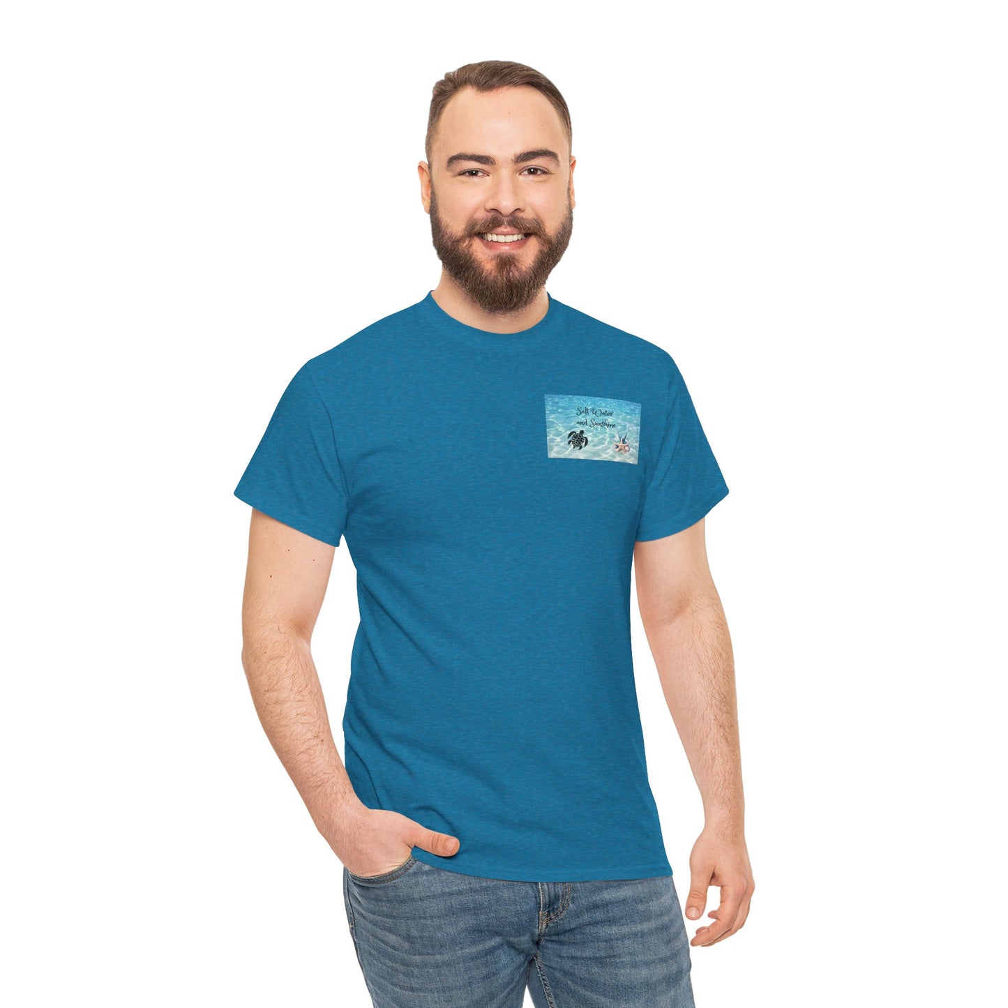 T-Shirt with Tropical Vibes, Perfect for Beach Lovers, Summer Outings, Vacation Wear, Unisex Casual Tee, Gift for Nature Enthusiasts