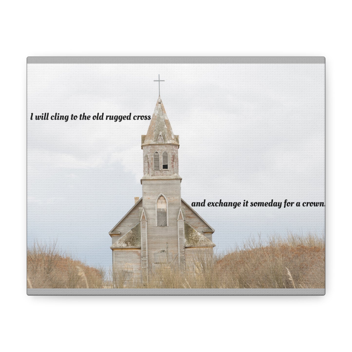 Inspirational Canvas Wall Art with Uplifting Quote