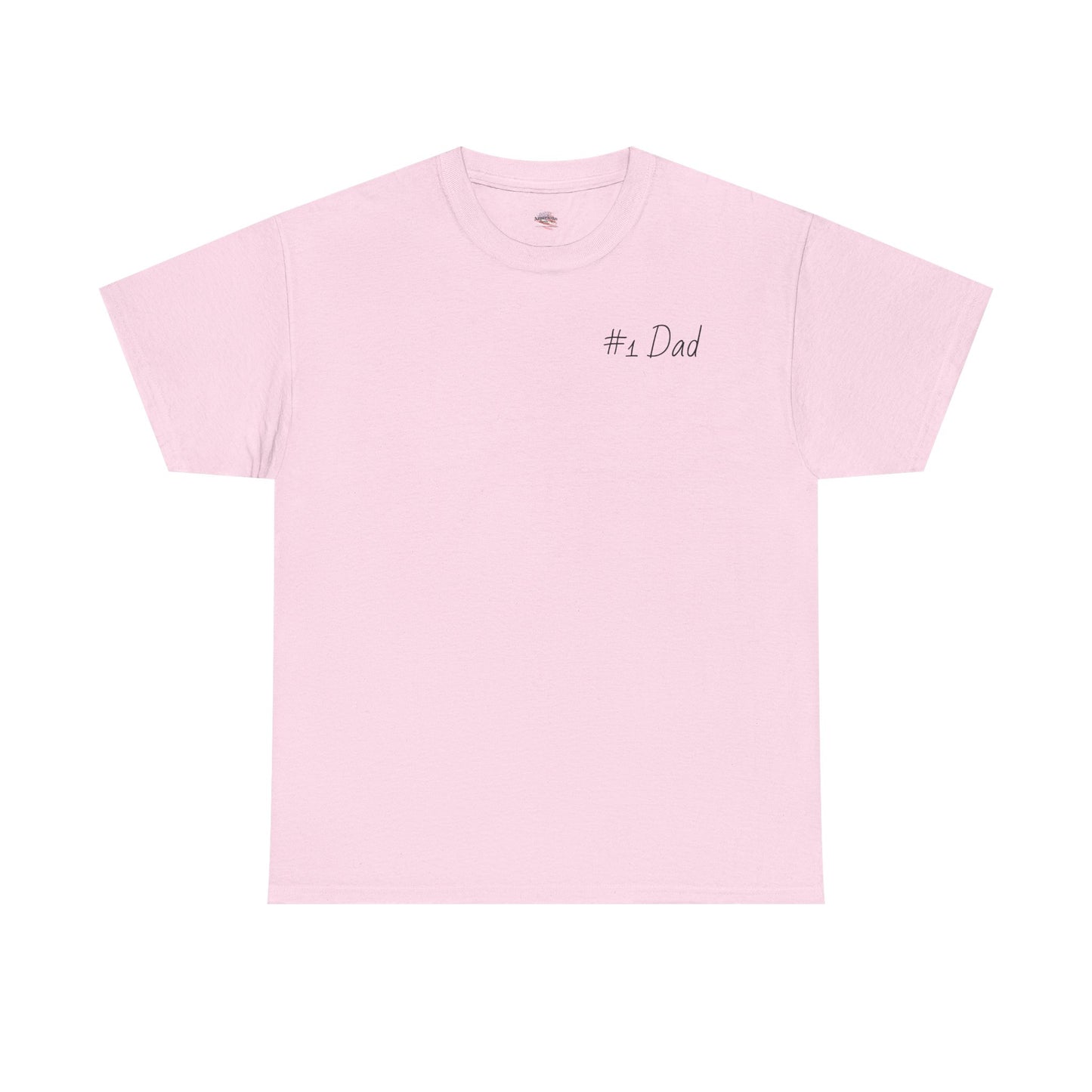 #1 Dad Unisex Heavy Cotton Tee - Best Dad Ever Shirt