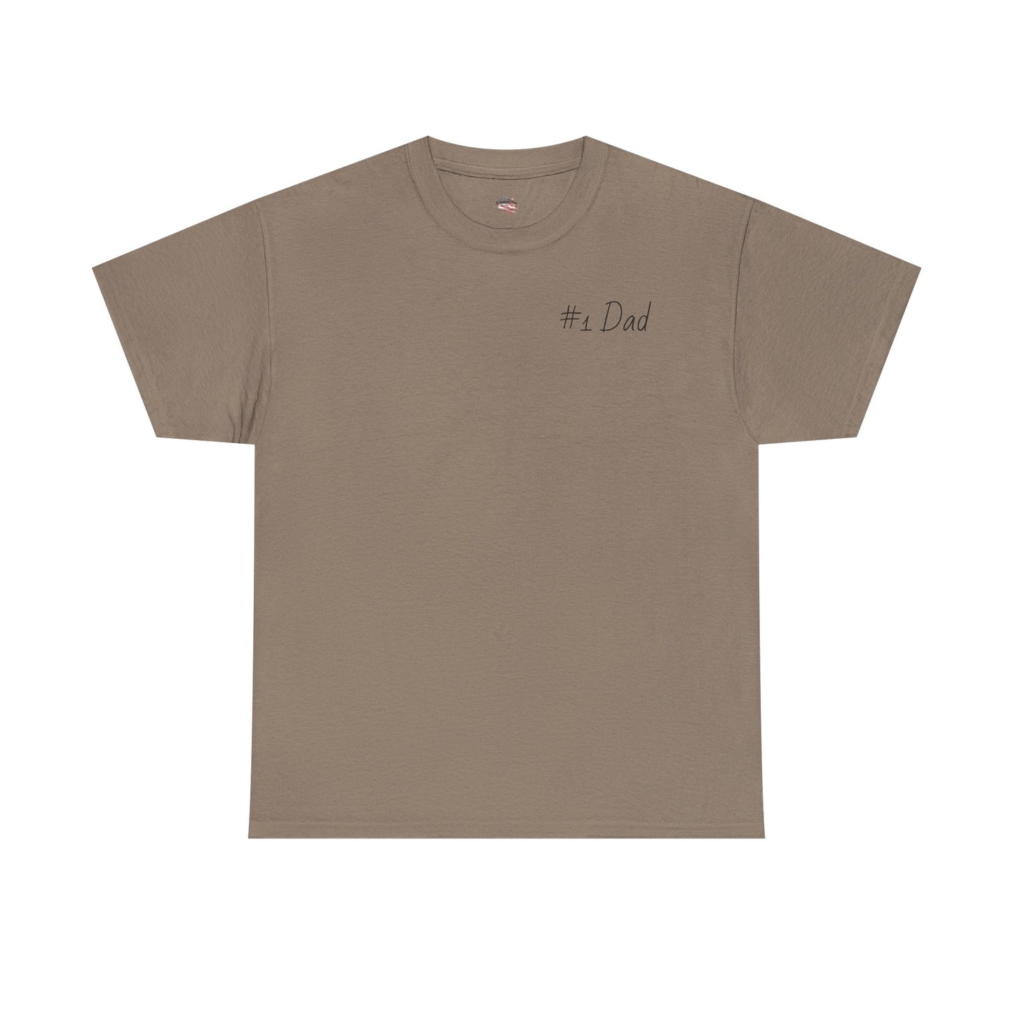 #1 Dad Unisex Heavy Cotton Tee - Best Dad Ever Shirt
