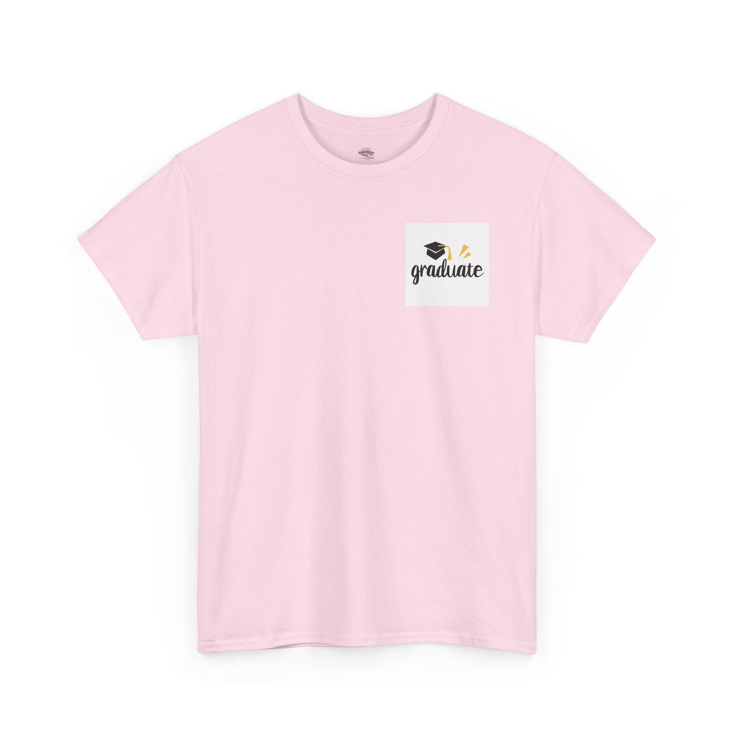 2025 Graduate Heavy Cotton Tee - Happy Graduation Design