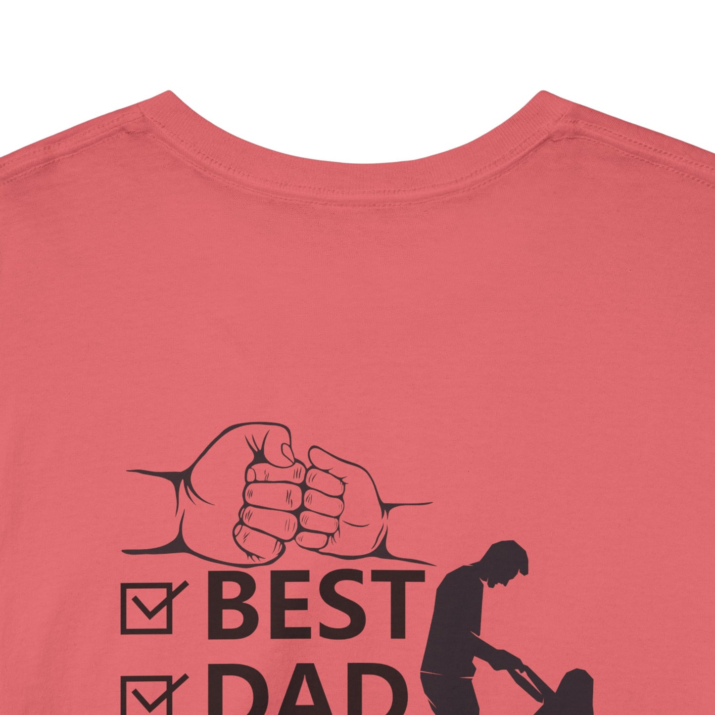 #1 Dad Unisex Heavy Cotton Tee - Best Dad Ever Shirt