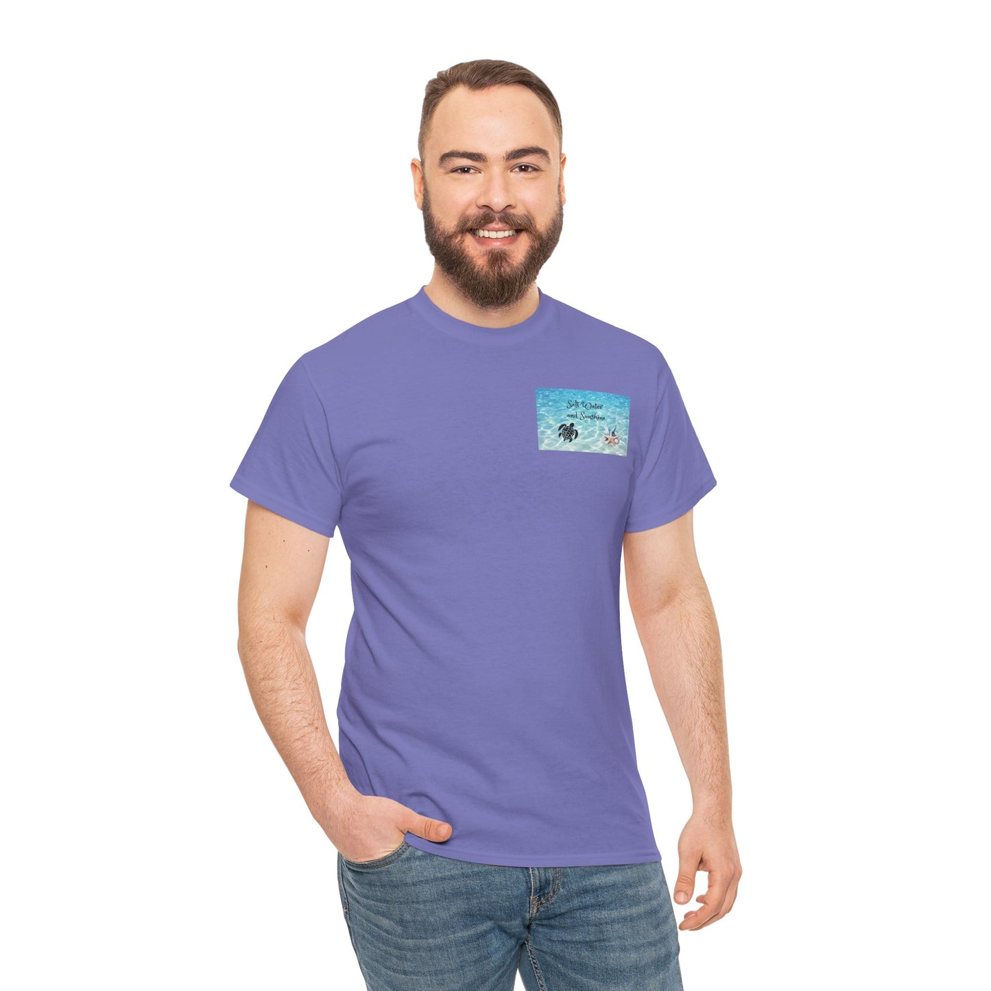T-Shirt with Tropical Vibes, Perfect for Beach Lovers, Summer Outings, Vacation Wear, Unisex Casual Tee, Gift for Nature Enthusiasts