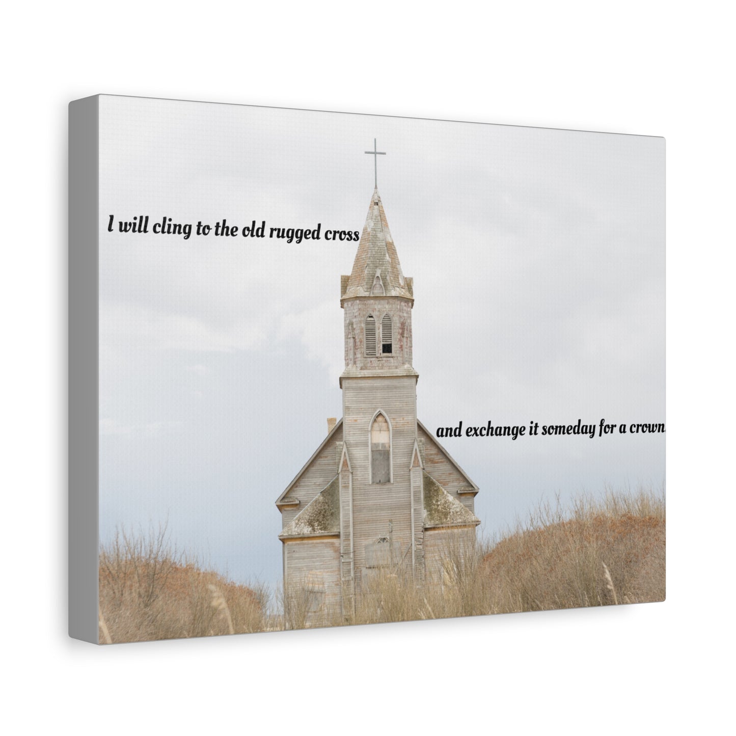 Inspirational Canvas Wall Art with Uplifting Quote