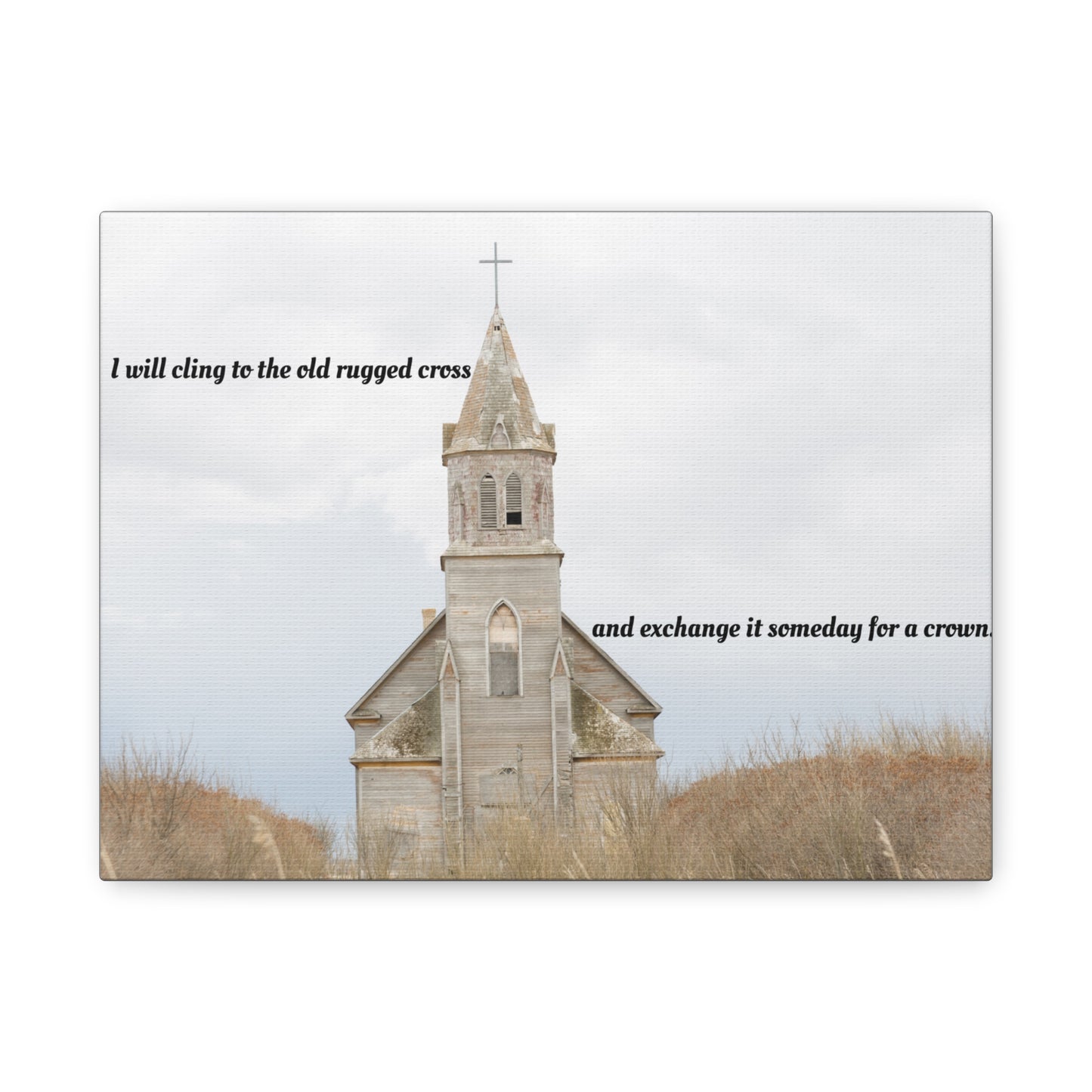 Inspirational Canvas Wall Art with Uplifting Quote