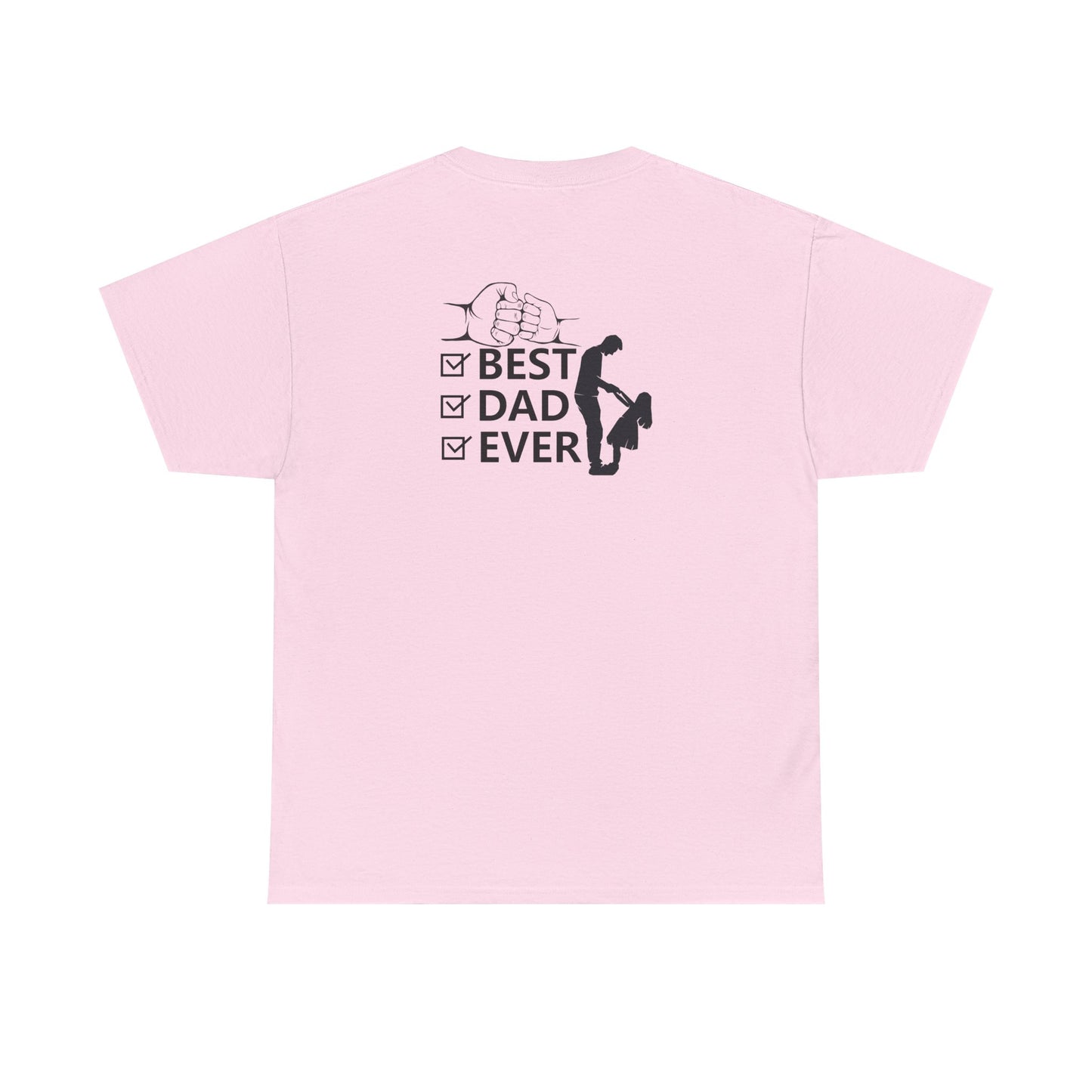 #1 Dad Unisex Heavy Cotton Tee - Best Dad Ever Shirt