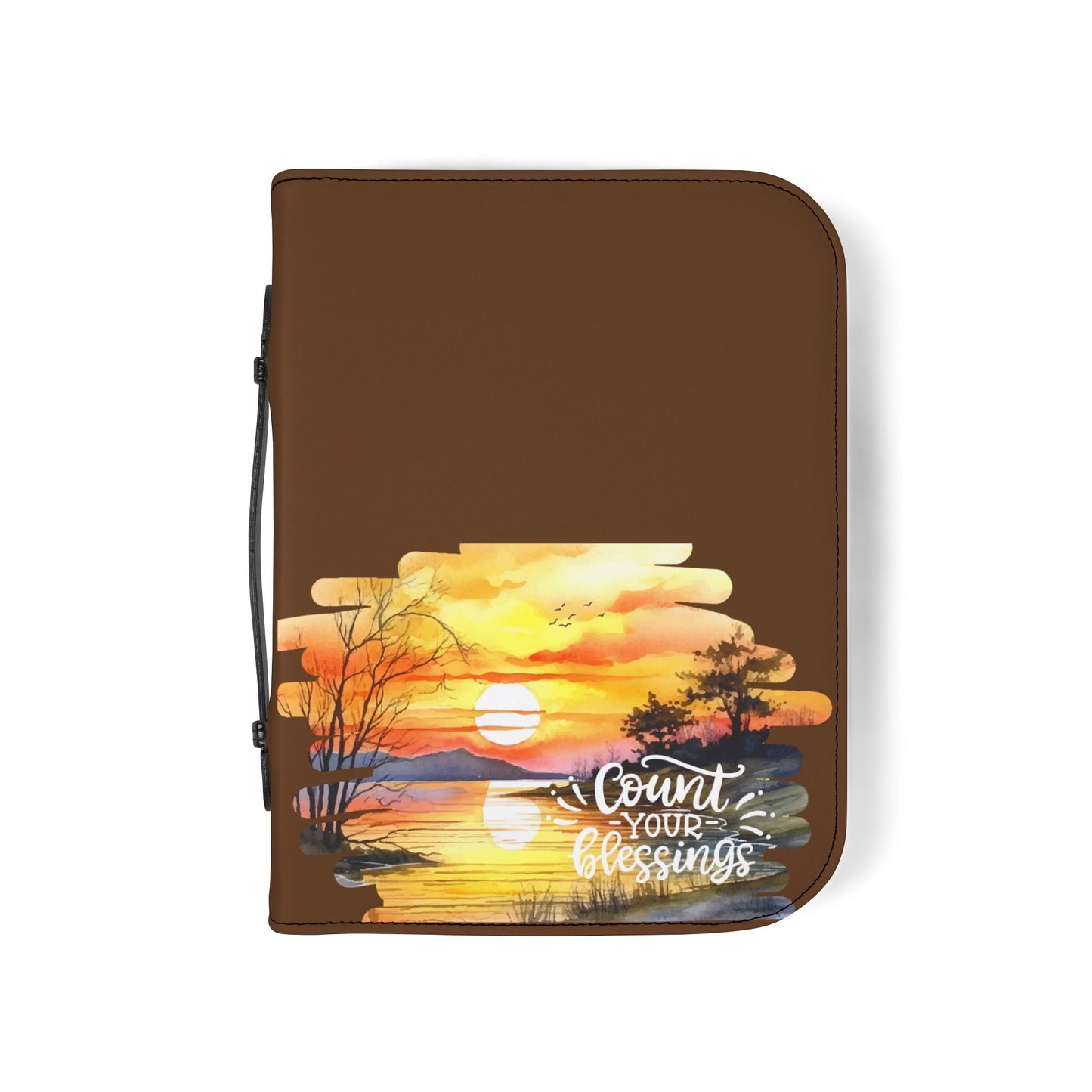 Inspirational Bible Cover, Faith Journal Case, Christian Organizer, Scripture Holder, Gift for Prayer and Devotion