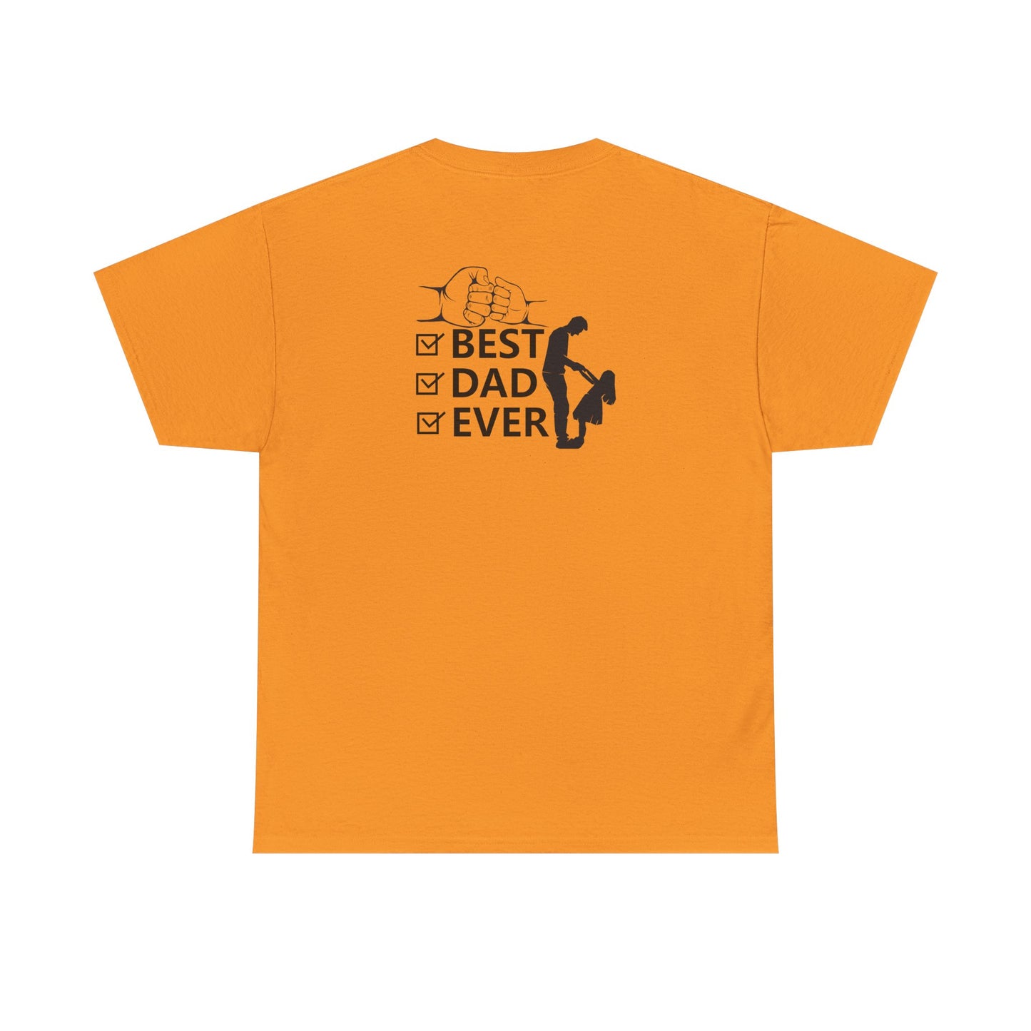 #1 Dad Unisex Heavy Cotton Tee - Best Dad Ever Shirt