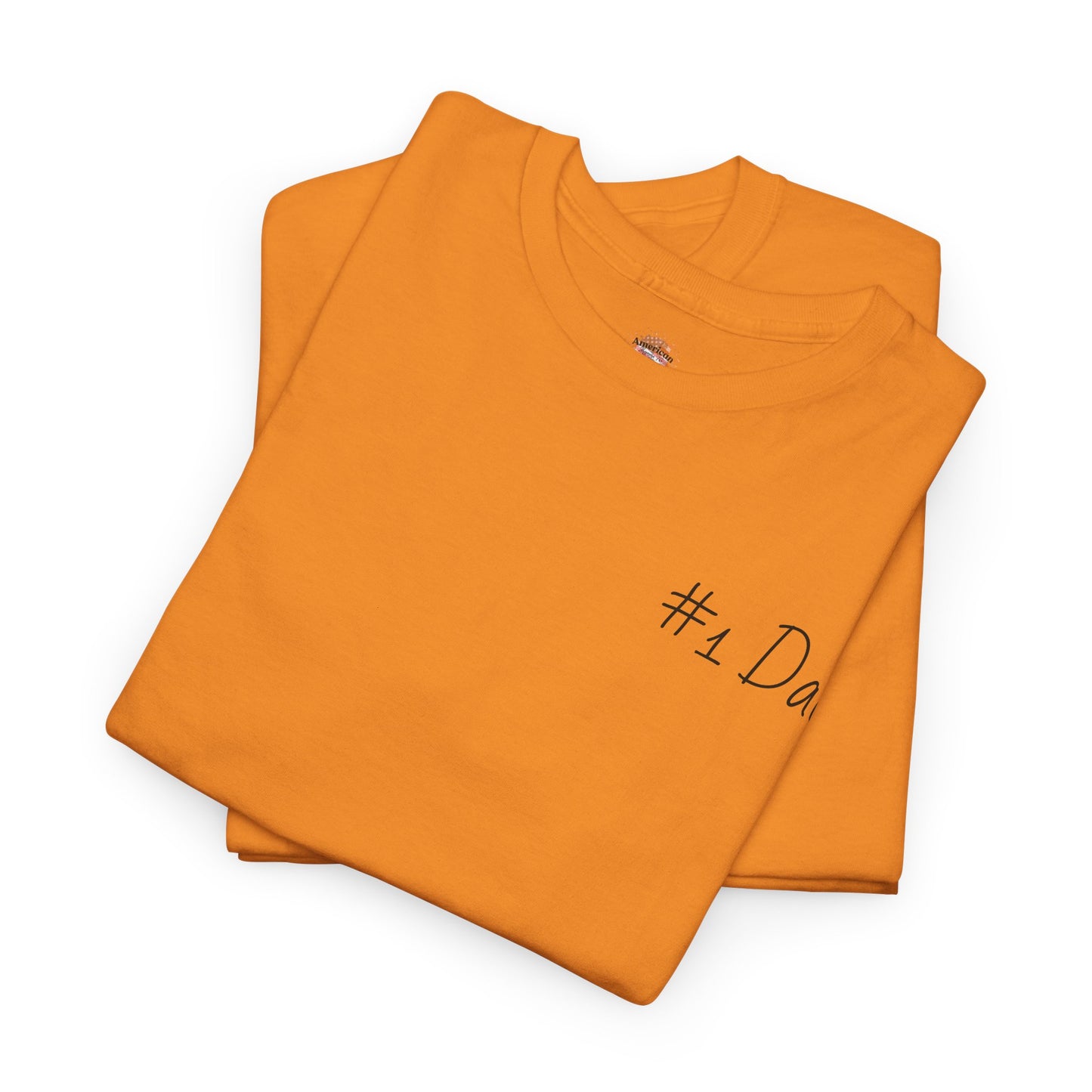 #1 Dad Unisex Heavy Cotton Tee - Best Dad Ever Shirt
