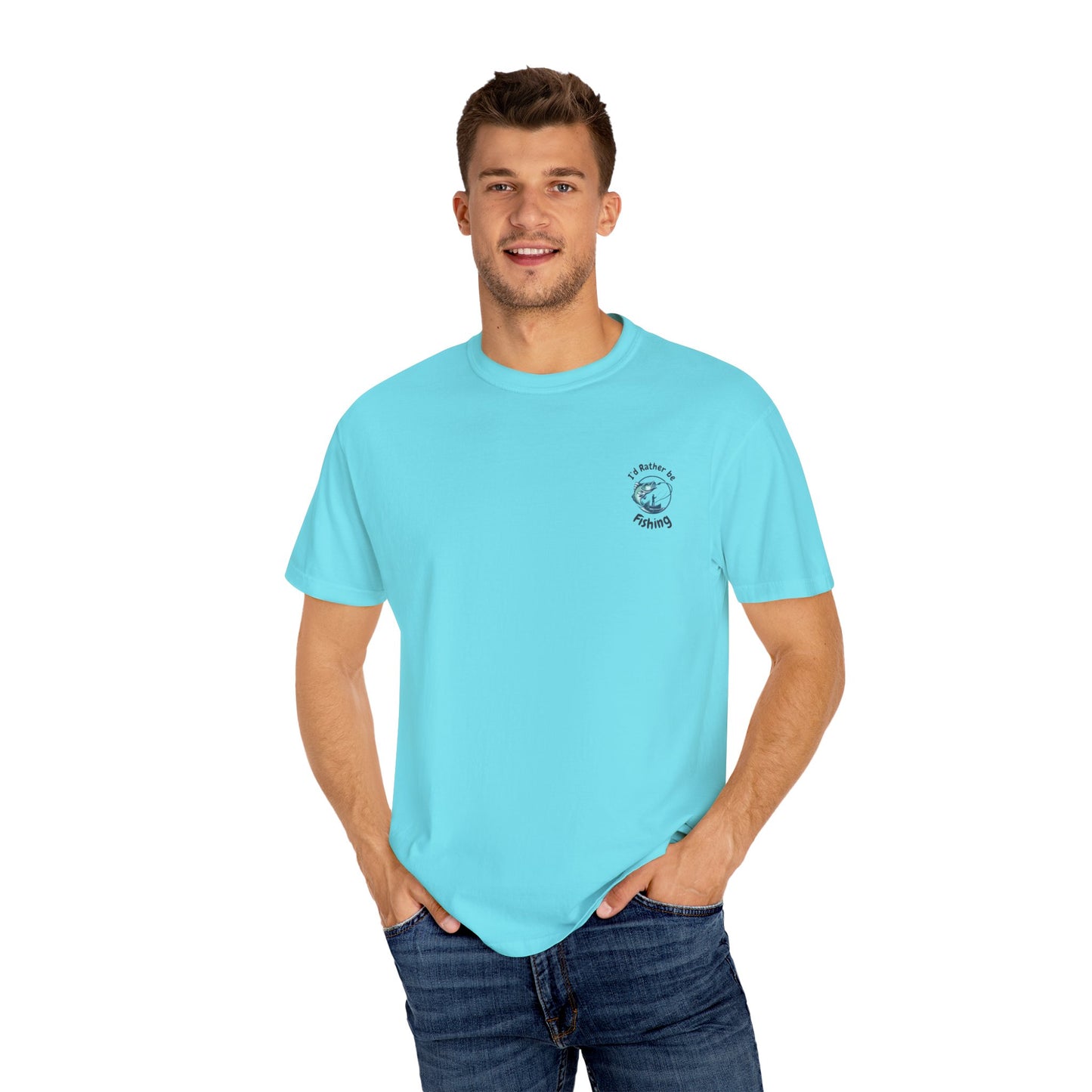 Casual Sunset Boat Tee - Garment-Dyed Unisex T-shirt for Dreamers and Adventurers