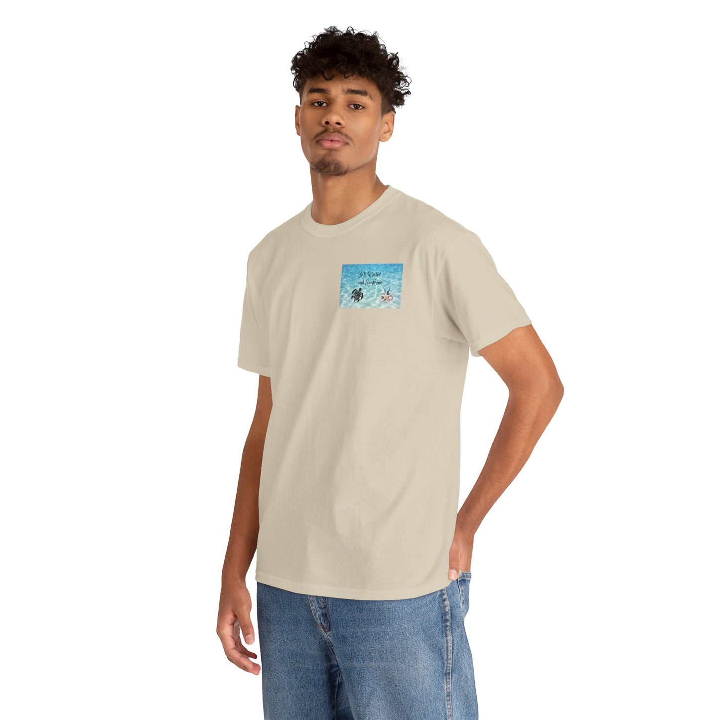 T-Shirt with Tropical Vibes, Perfect for Beach Lovers, Summer Outings, Vacation Wear, Unisex Casual Tee, Gift for Nature Enthusiasts