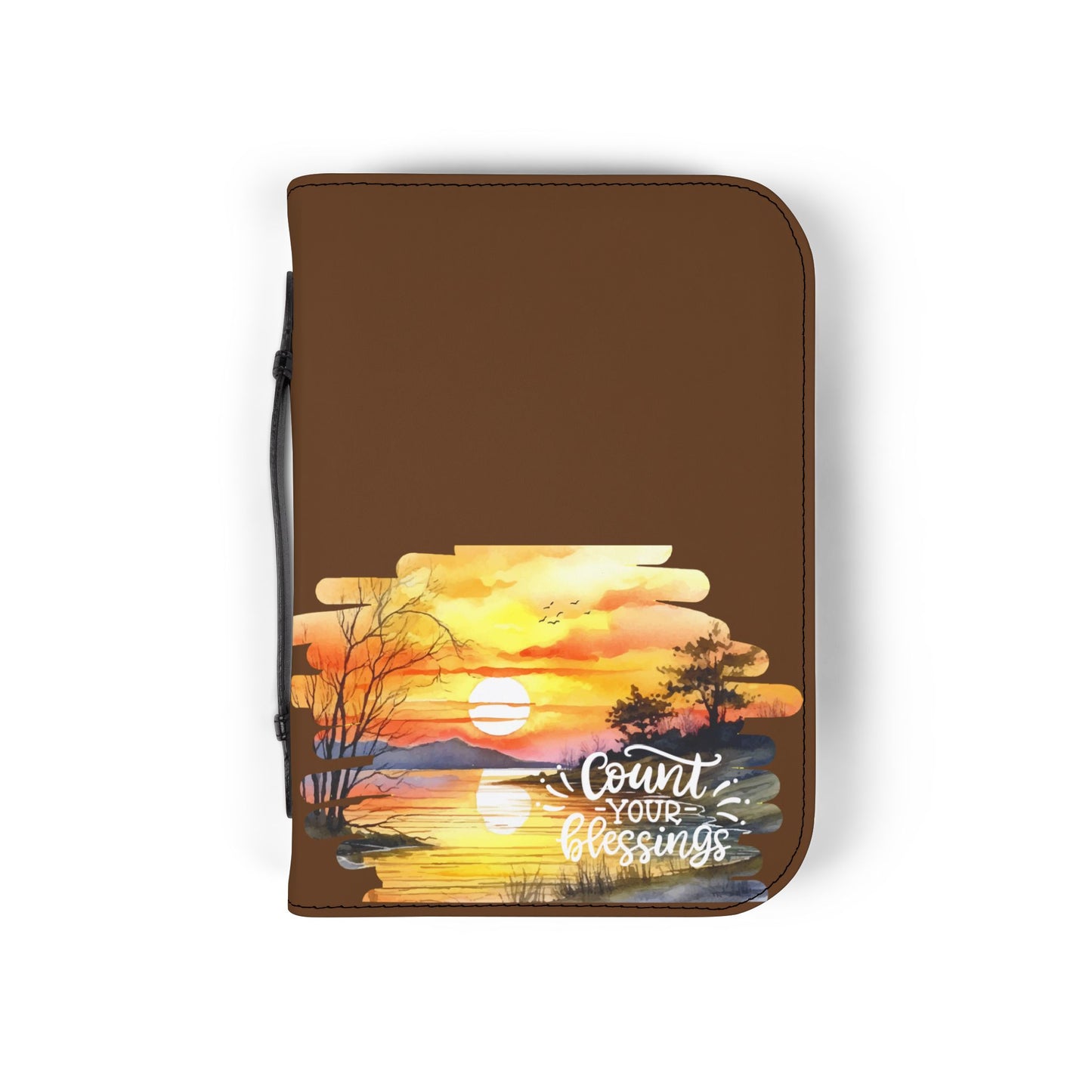 Inspirational Bible Cover, Faith Journal Case, Christian Organizer, Scripture Holder, Gift for Prayer and Devotion