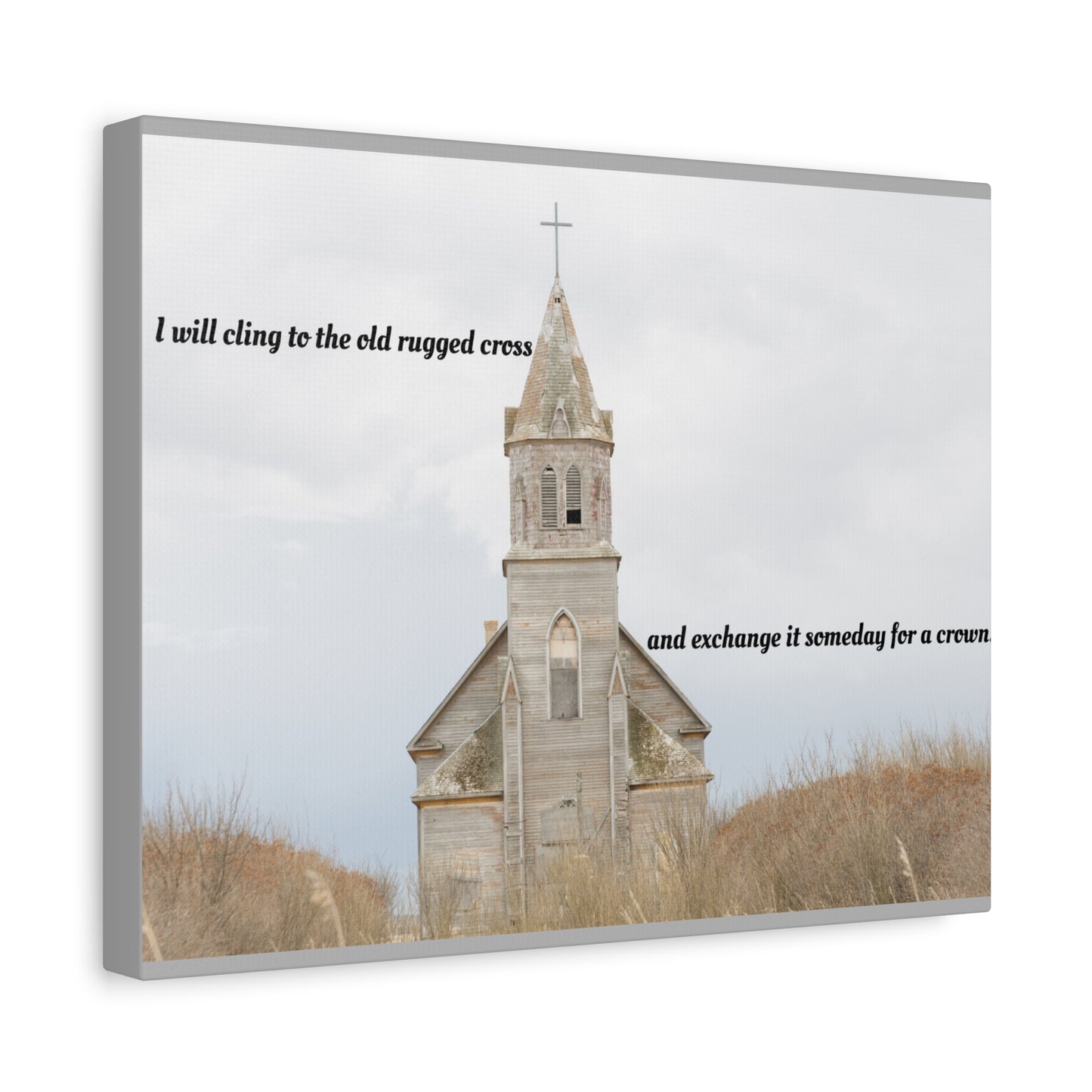 Inspirational Canvas Wall Art with Uplifting Quote