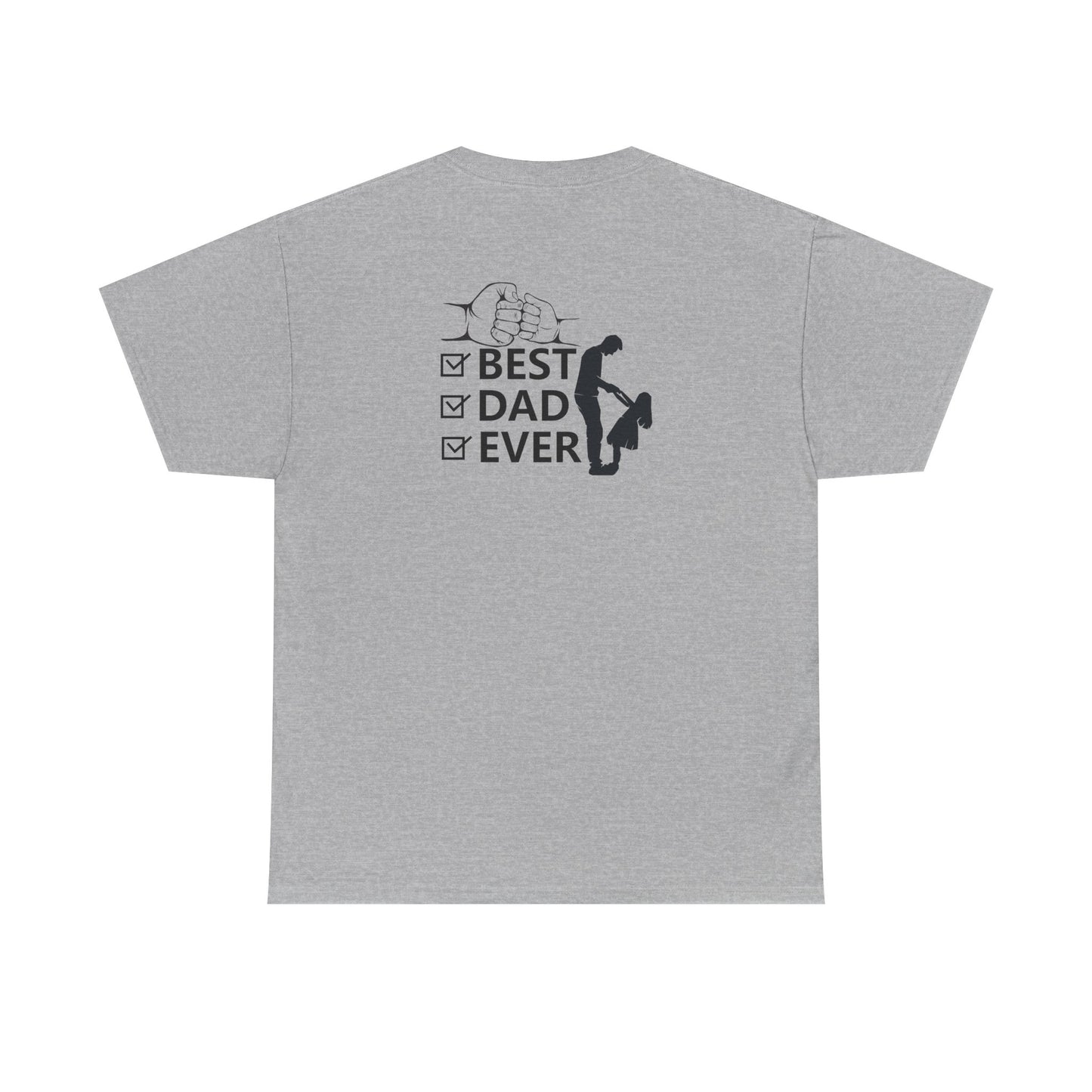 #1 Dad Unisex Heavy Cotton Tee - Best Dad Ever Shirt