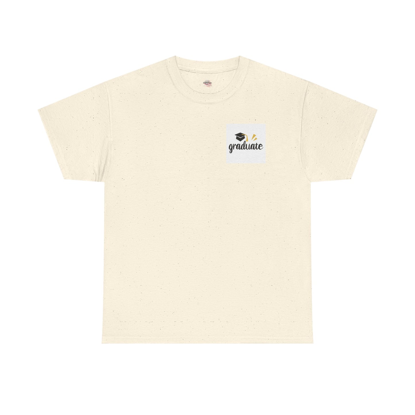 2025 Graduate Heavy Cotton Tee - Happy Graduation Design