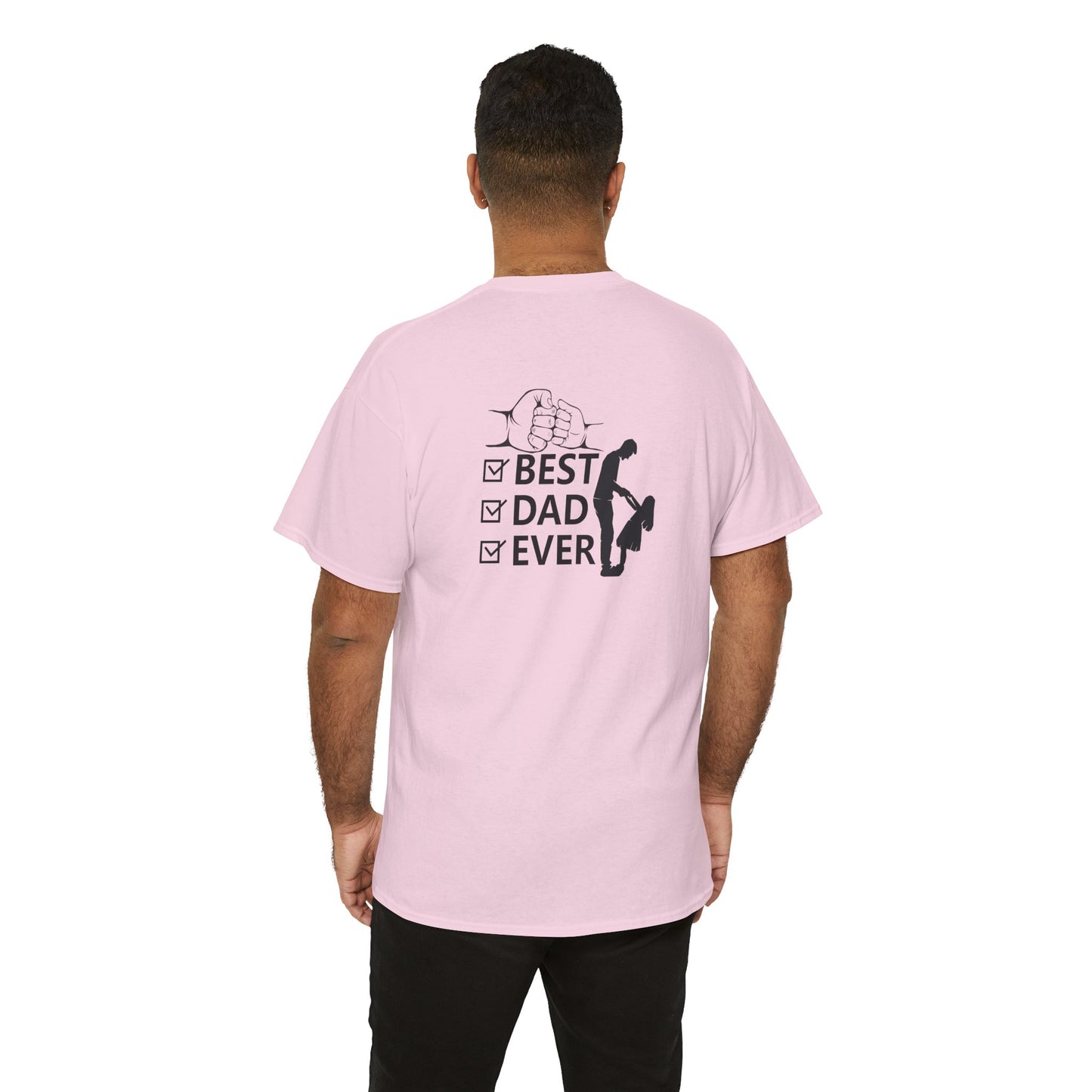 #1 Dad Unisex Heavy Cotton Tee - Best Dad Ever Shirt