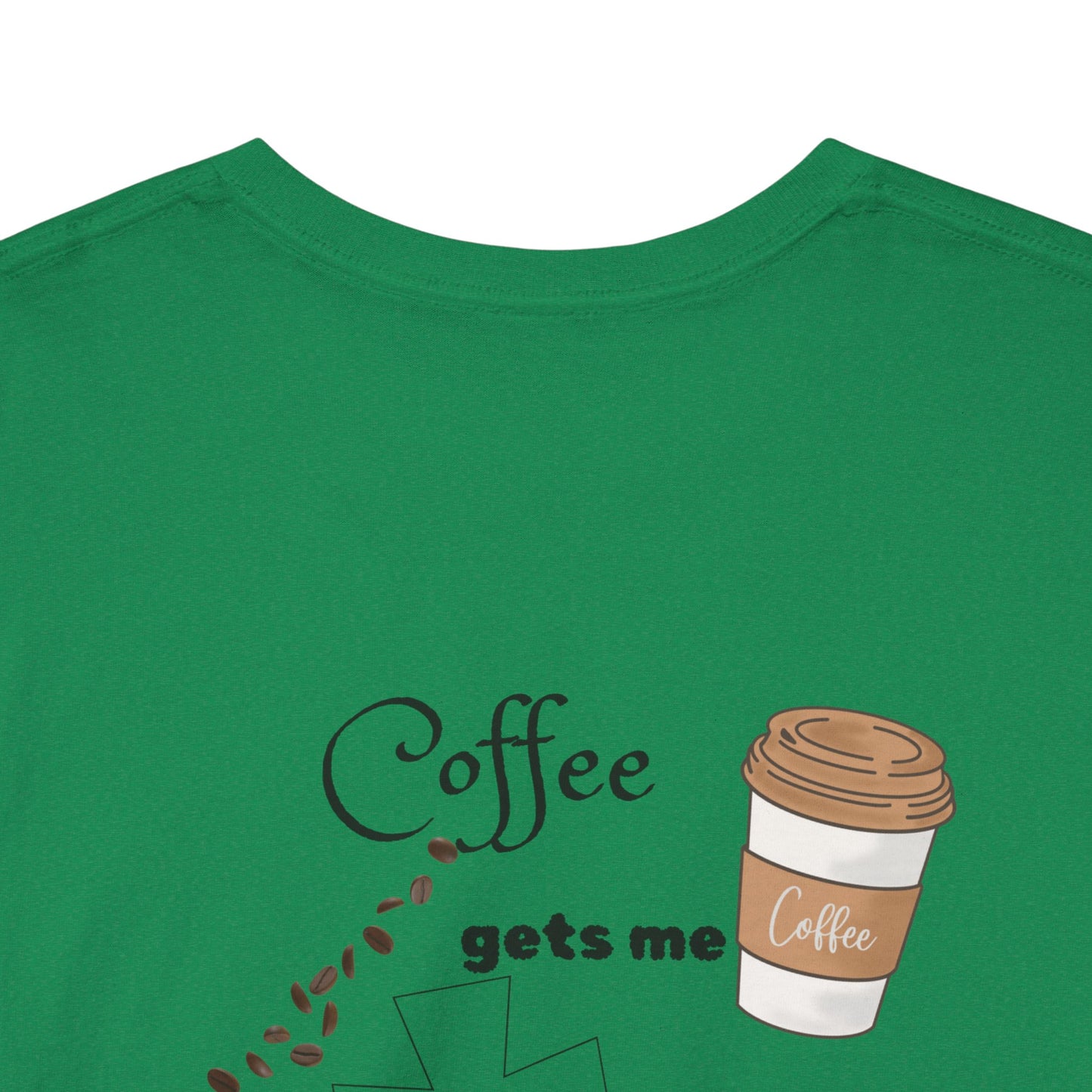 Coffee Time Unisex Heavy Cotton Tee - Faith & Caffeine Inspiration