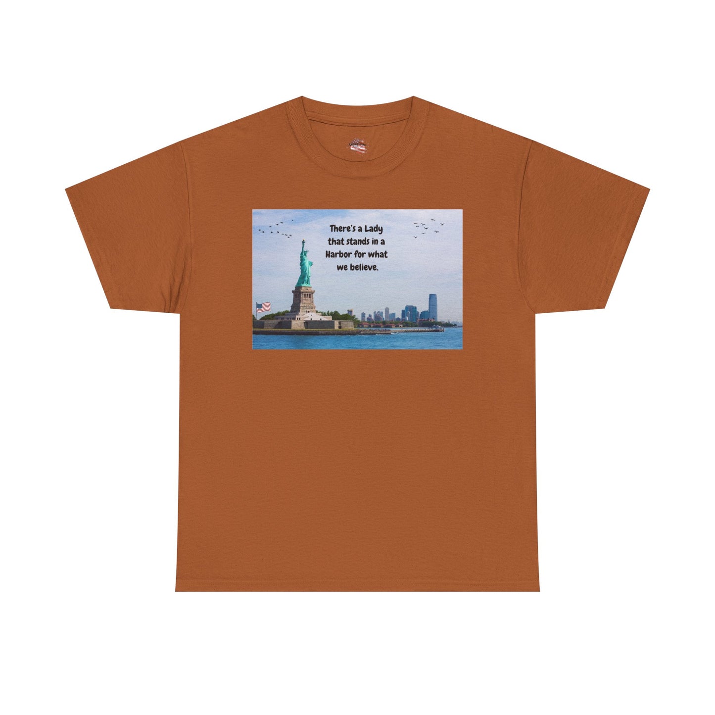 Unisex Heavy Cotton Tee with Lady Liberty Design, Inspirational Quote T-Shirt, Independence Day Gift, Patriot Apparel, New York [...]