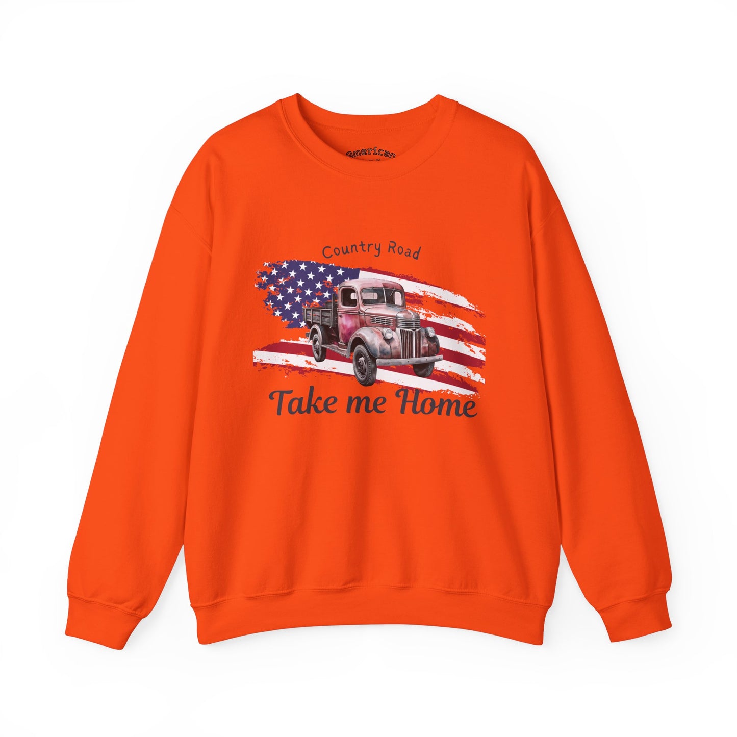 Country Road Vintage Truck Sweatshirt