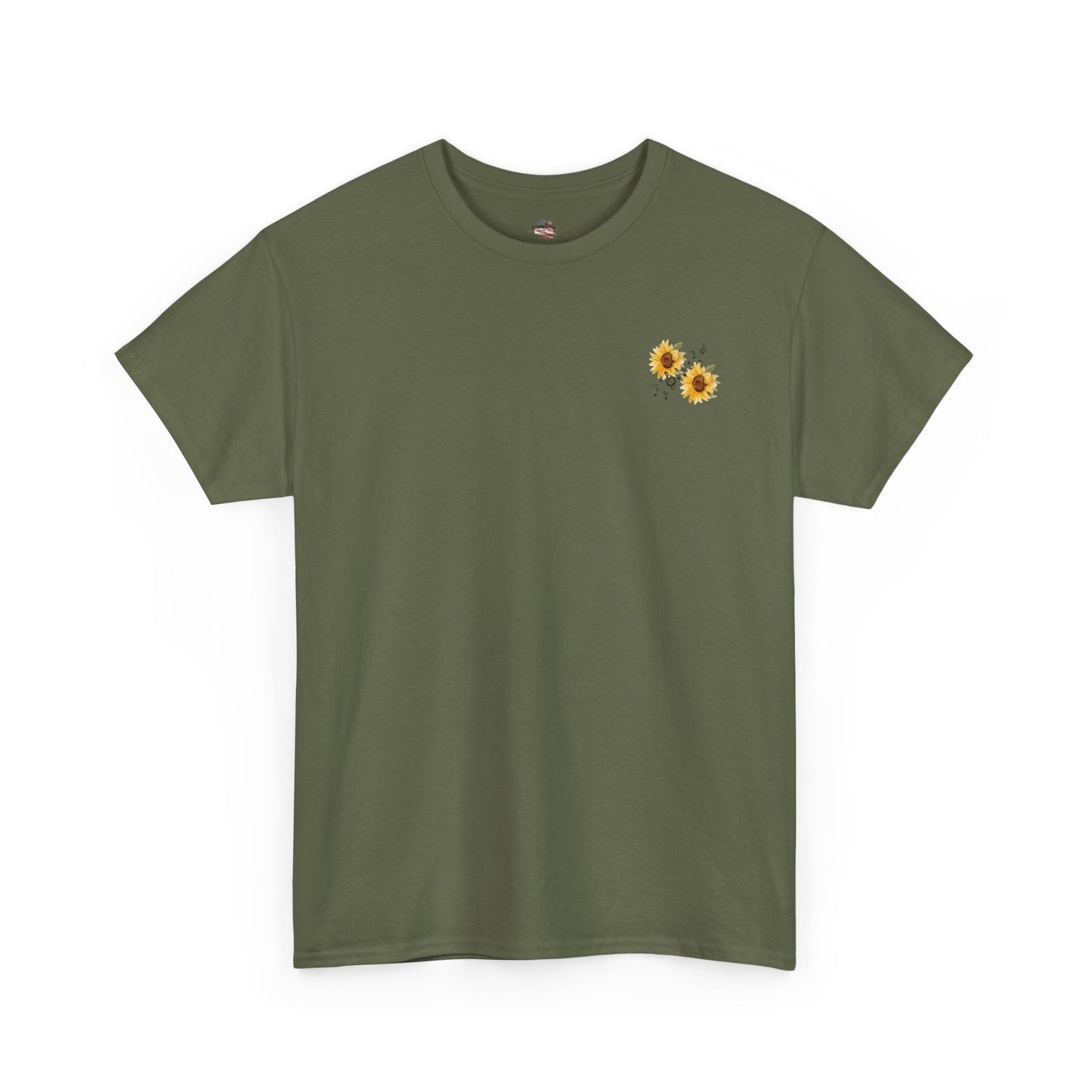 Unisex Heavy Cotton Tee with Country Music Design - Perfect for Music Lovers & Casual Outings