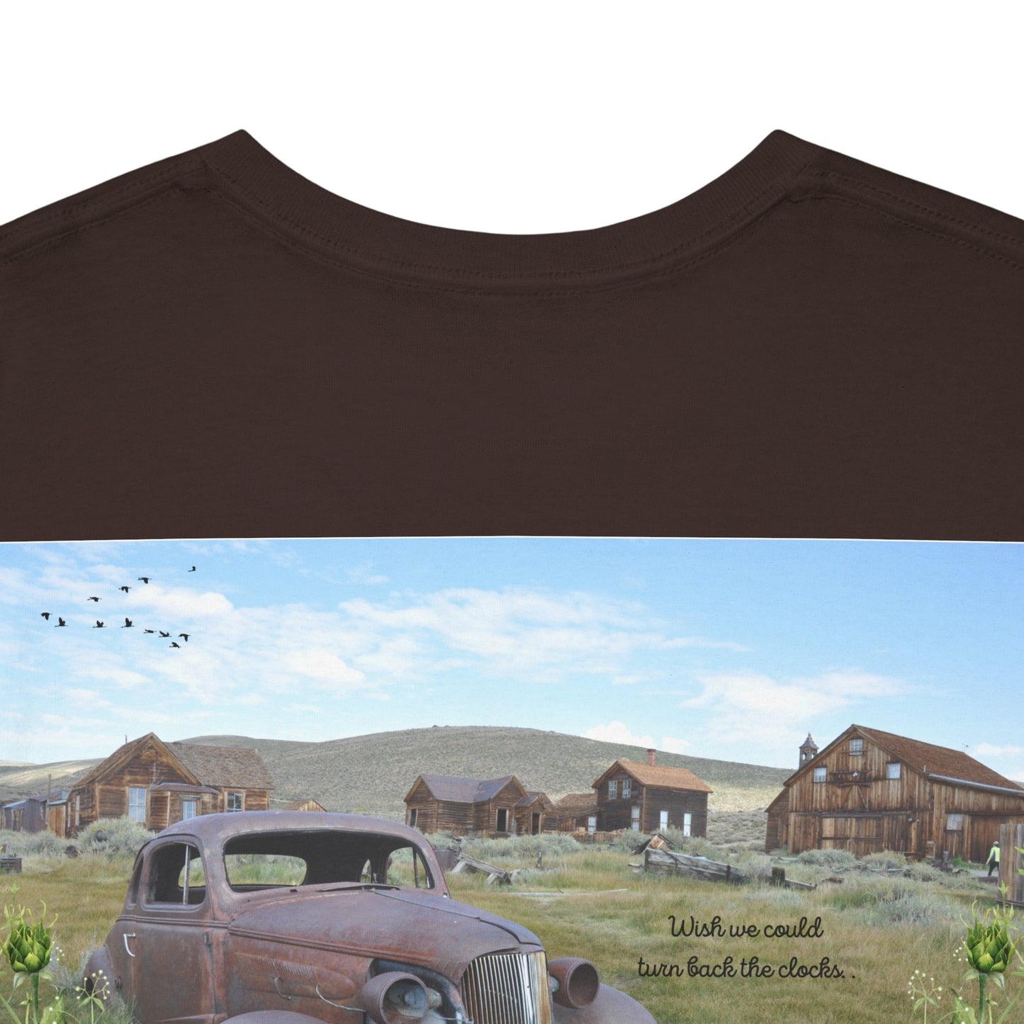 Sunflower Scenic Tee, Nature Lover T-Shirt, Summer Outfit, Gift for Her, Casual Wear