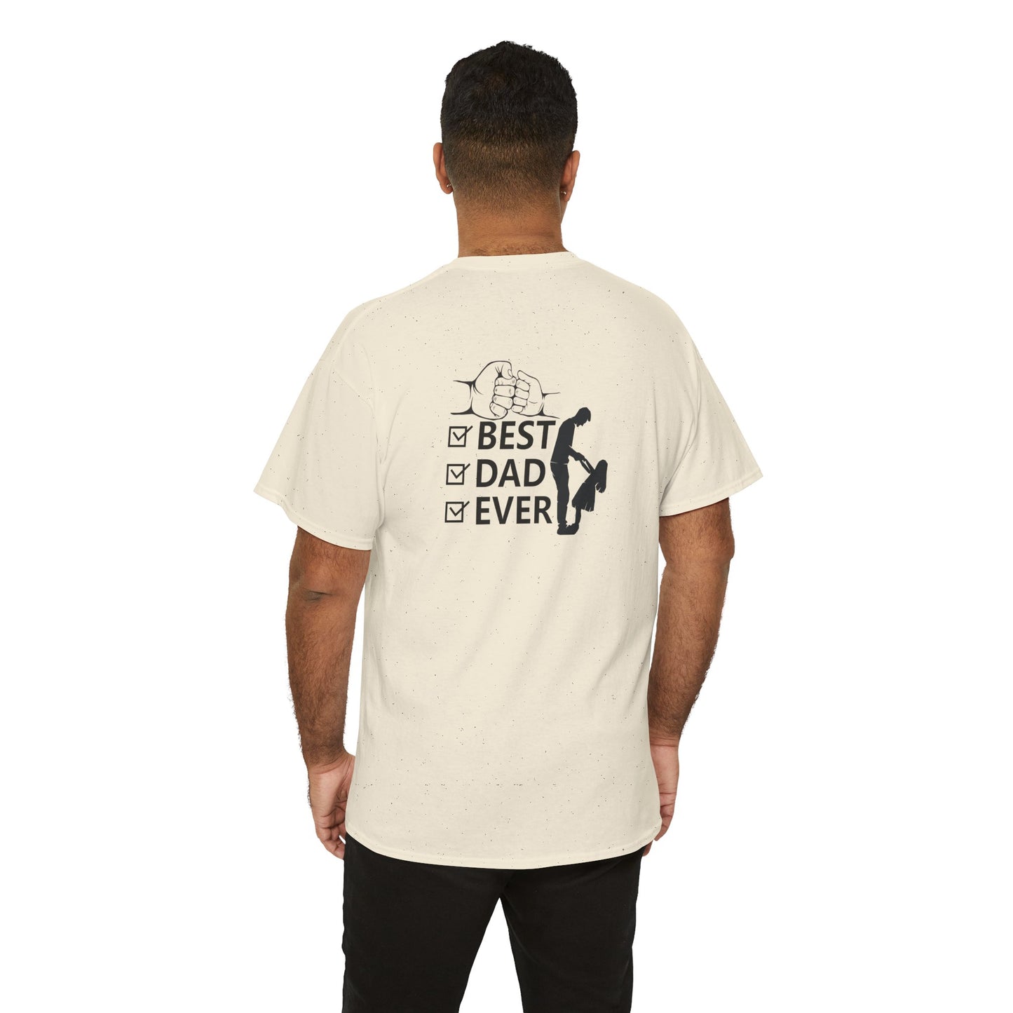 #1 Dad Unisex Heavy Cotton Tee - Best Dad Ever Shirt