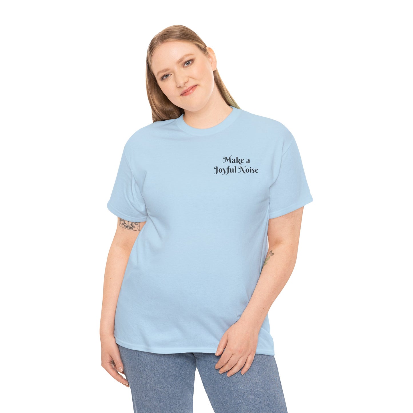 Make a Joyful Noise Unisex Heavy Cotton Tee - Music Lovers Shirt