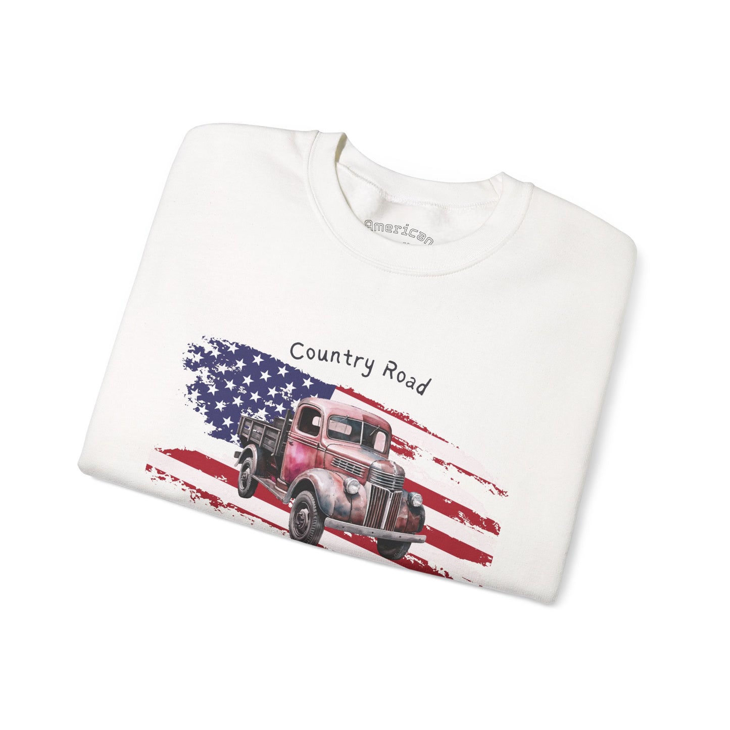 Country Road Vintage Truck Sweatshirt
