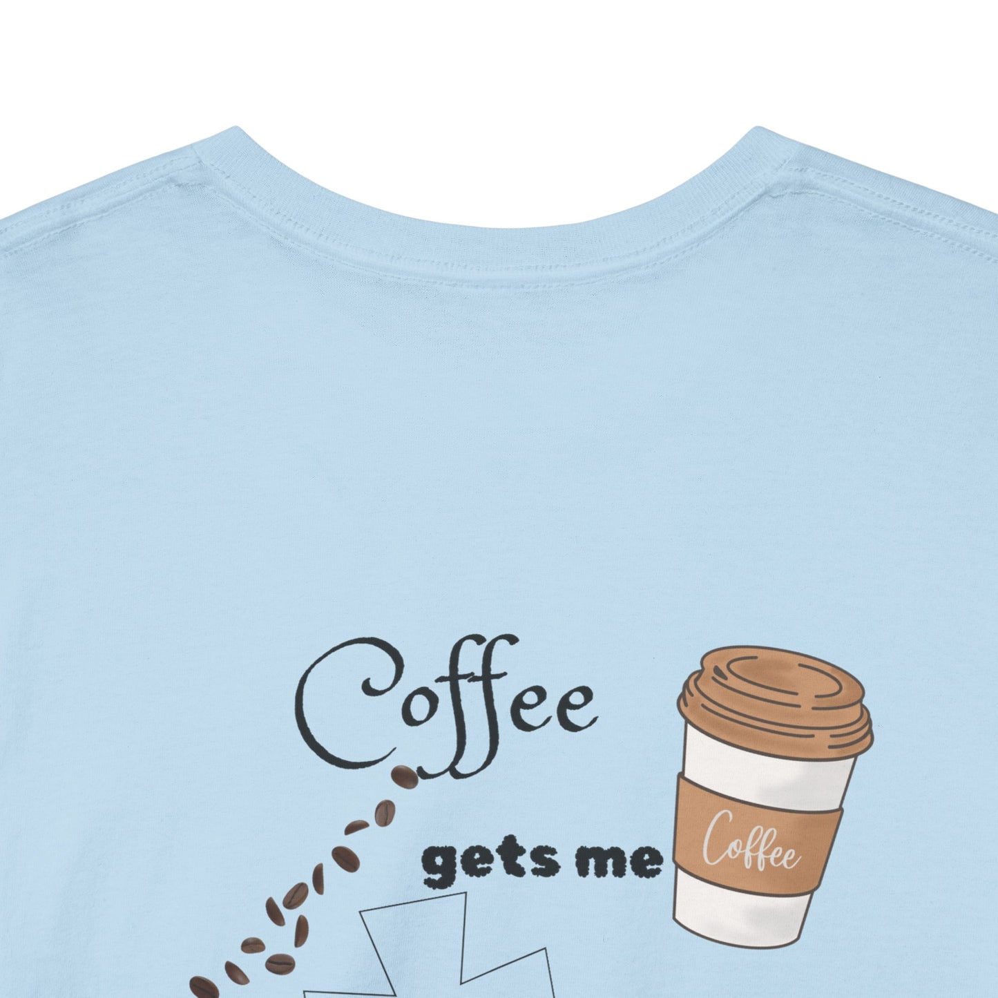 Coffee Time Unisex Heavy Cotton Tee - Faith & Caffeine Inspiration