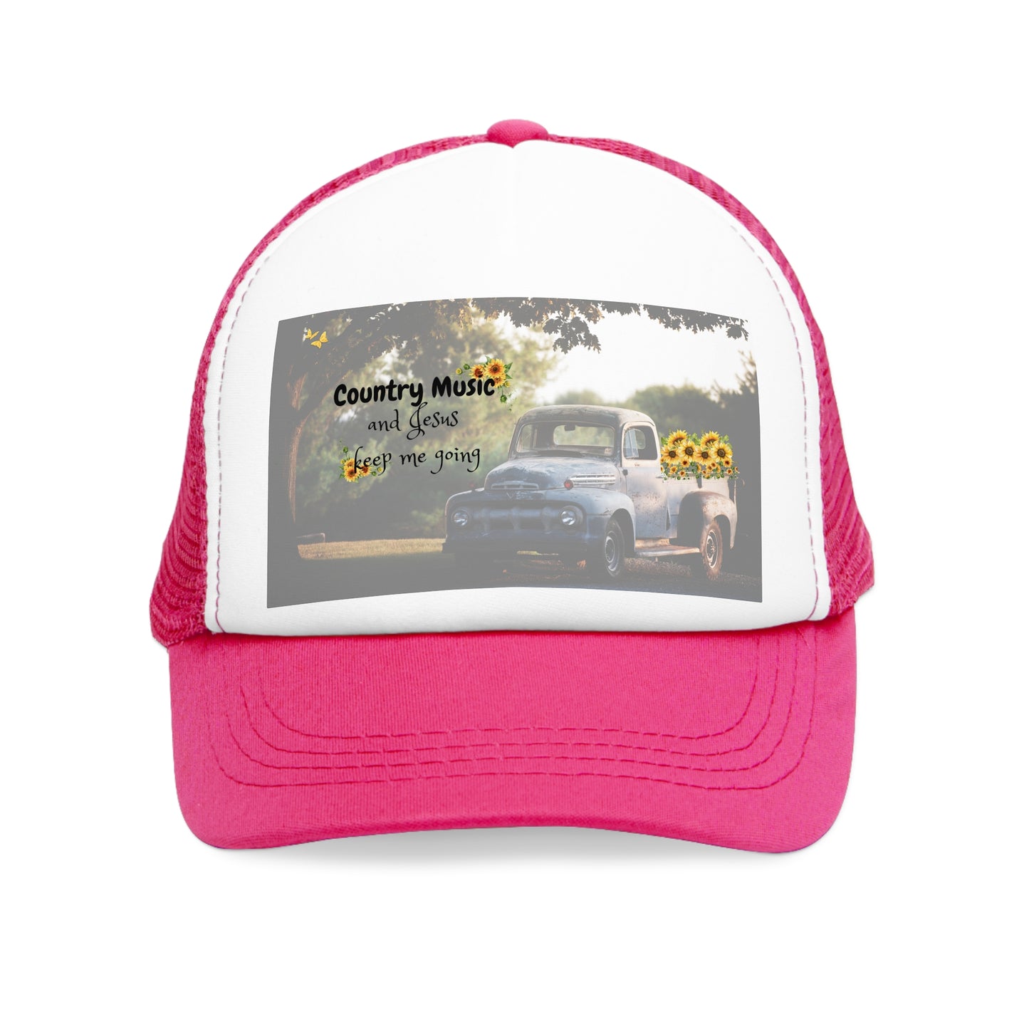 Country Music Trucker Cap | Perfect for Festivals, Road Trips, Outdoor Activities, Music Lovers, and Casual Days