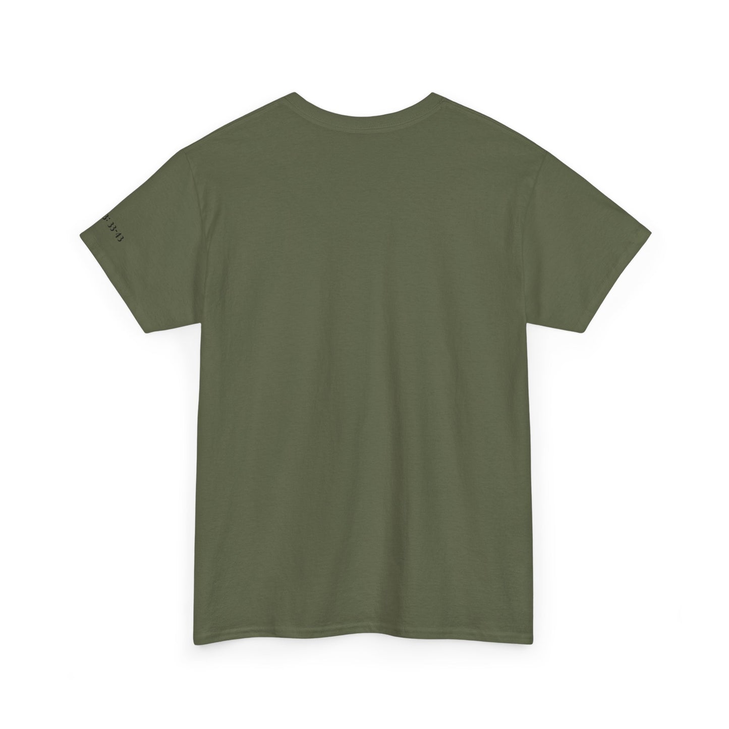 Inspirational Unisex Heavy Cotton Tee - "I Will Play the Life of Support"